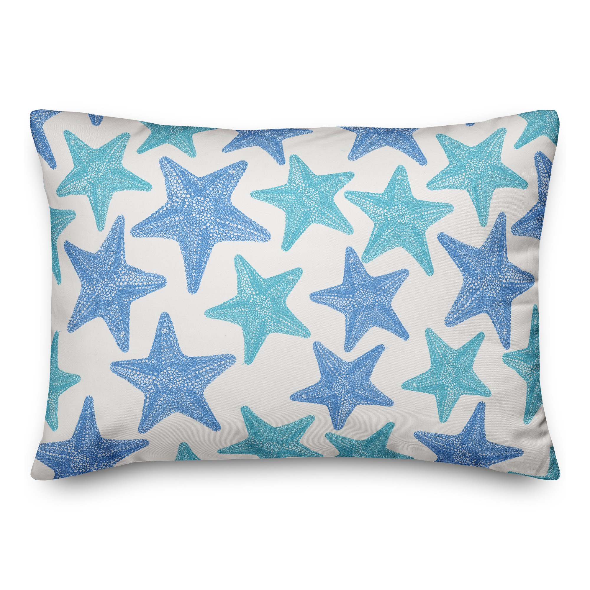 Starfish Pattern Pillow