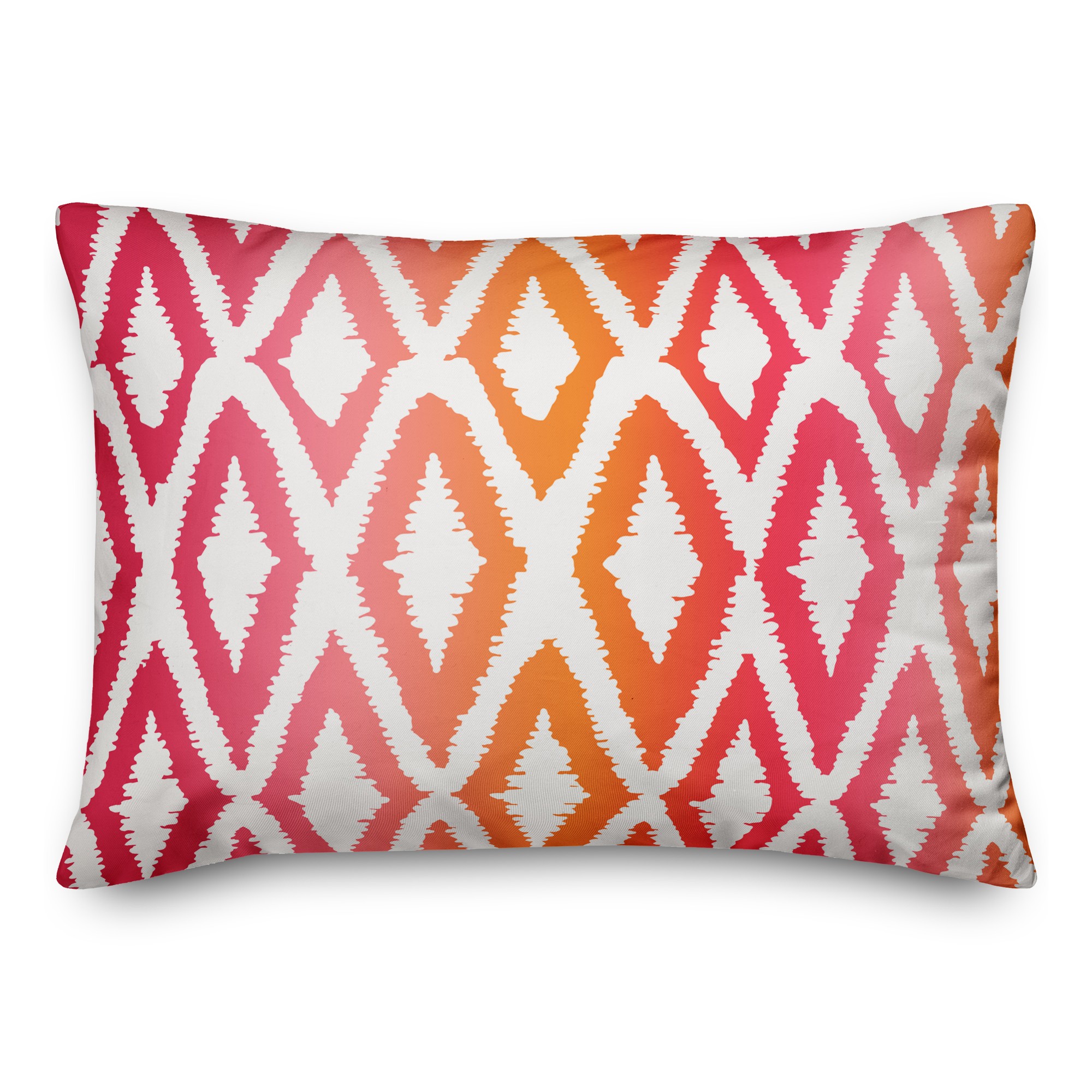 Gradient Ikat Pillow