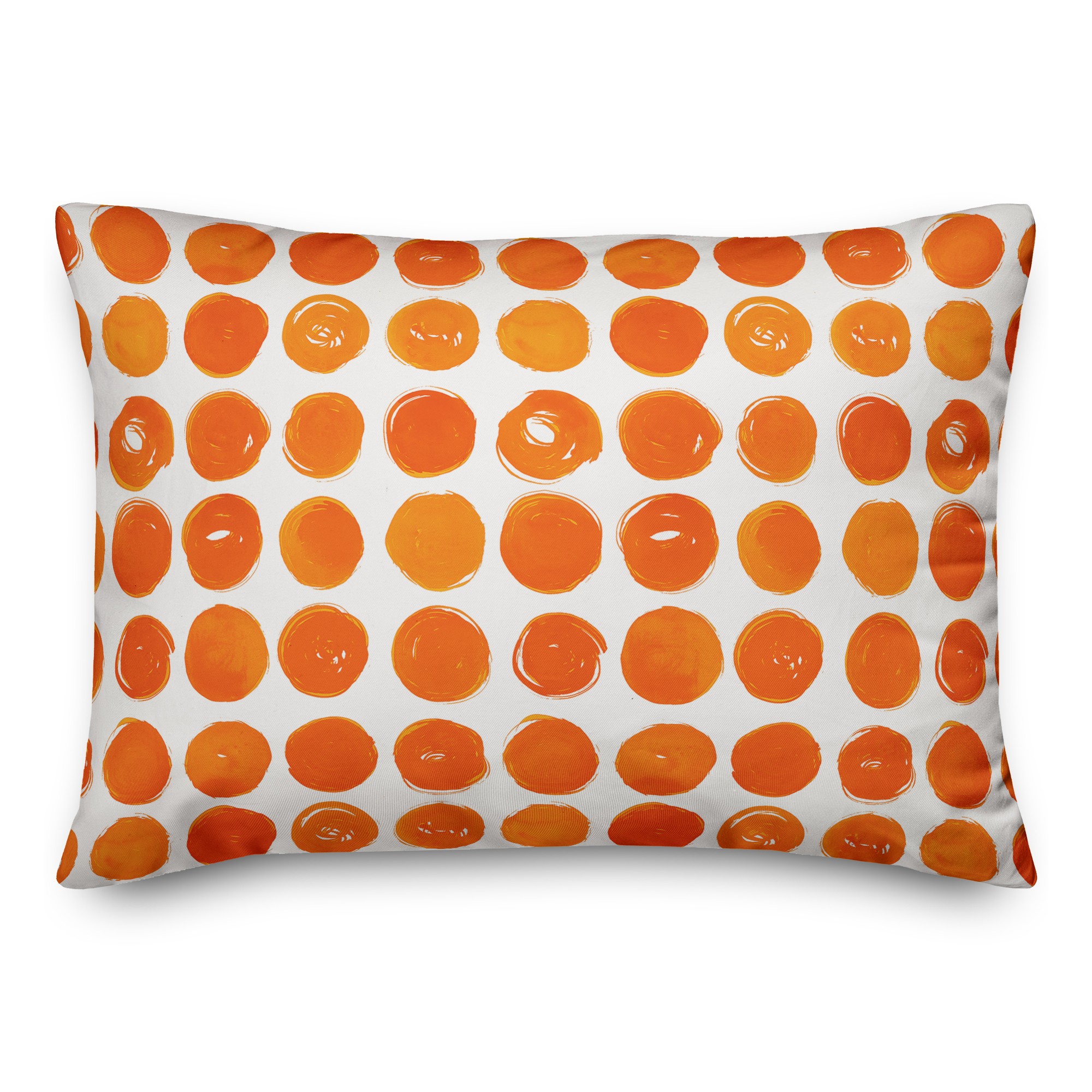 Watercolor Dots Pillow