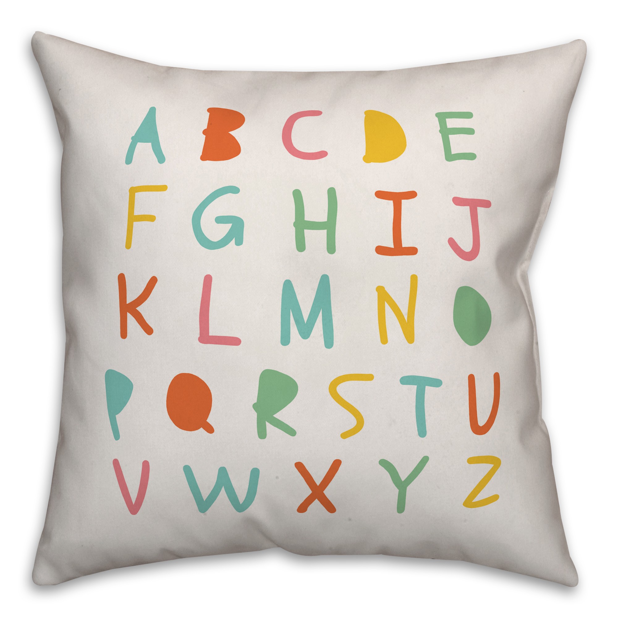 ABC's 16x16 Spun Poly Pillow