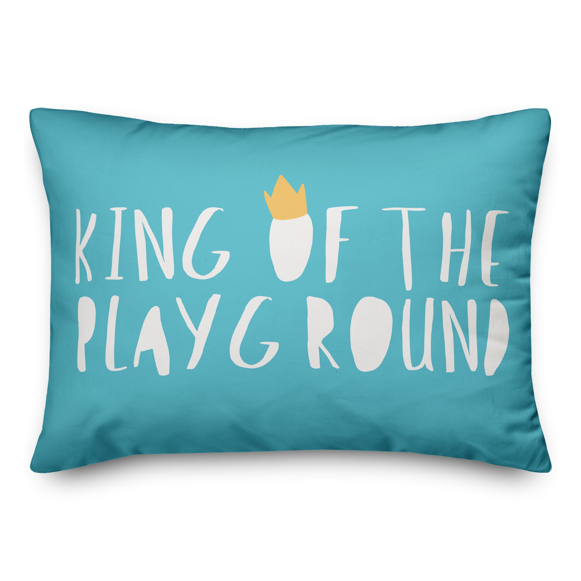 King of the Playground 14x20 Spun Poly Pillow