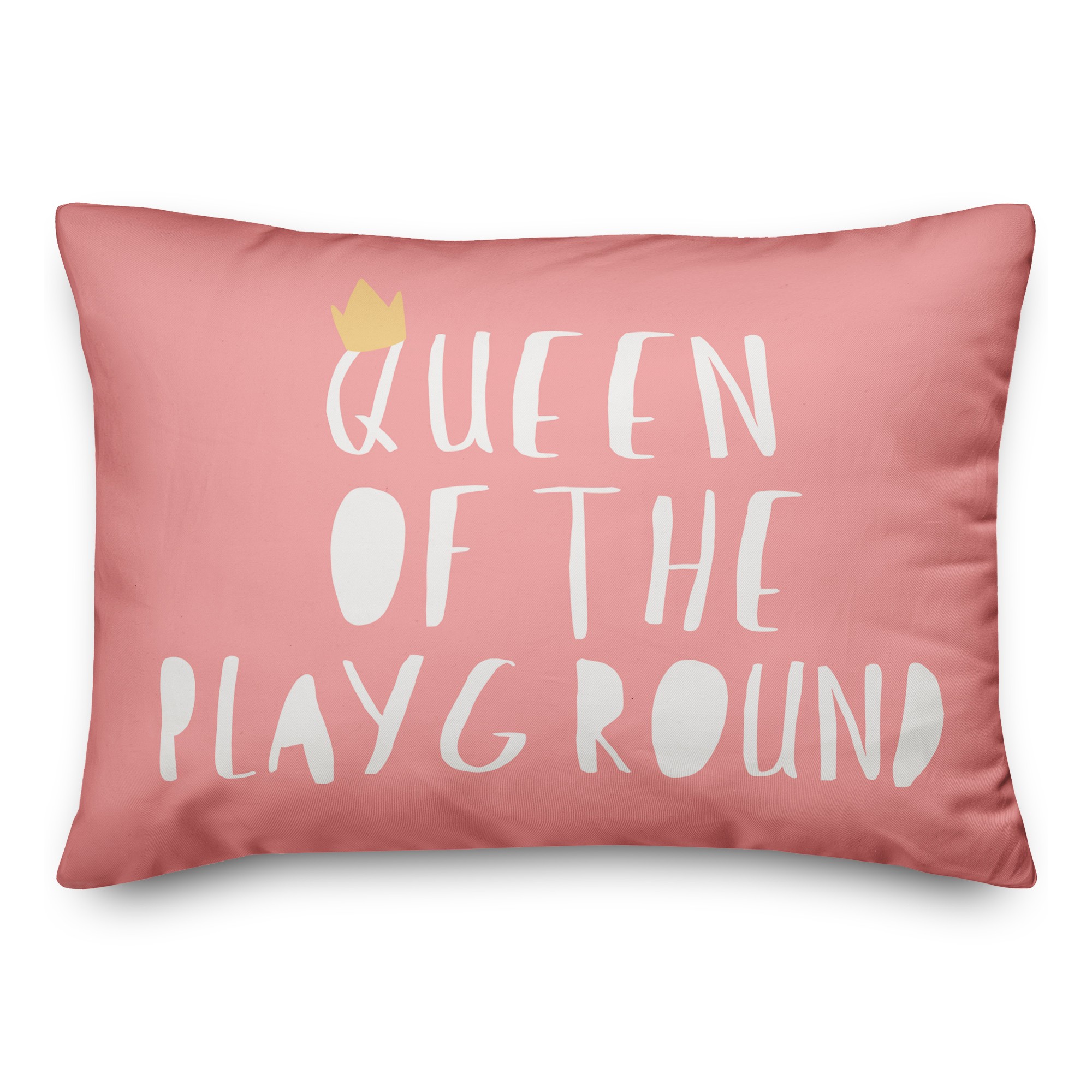 Queen of the Playground 14x20 Spun Poly Pillow