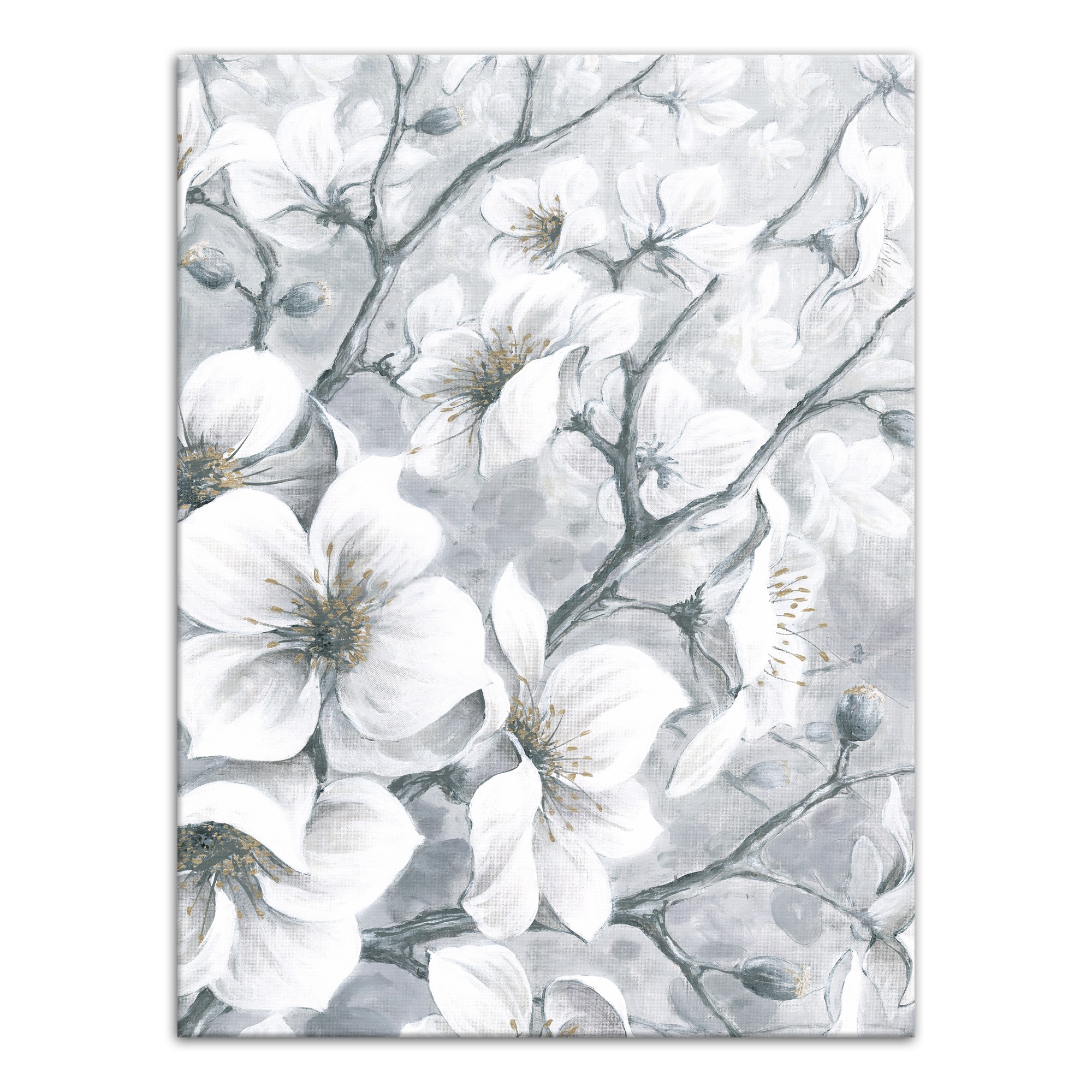 Cool Flowers Canvas Wall Art