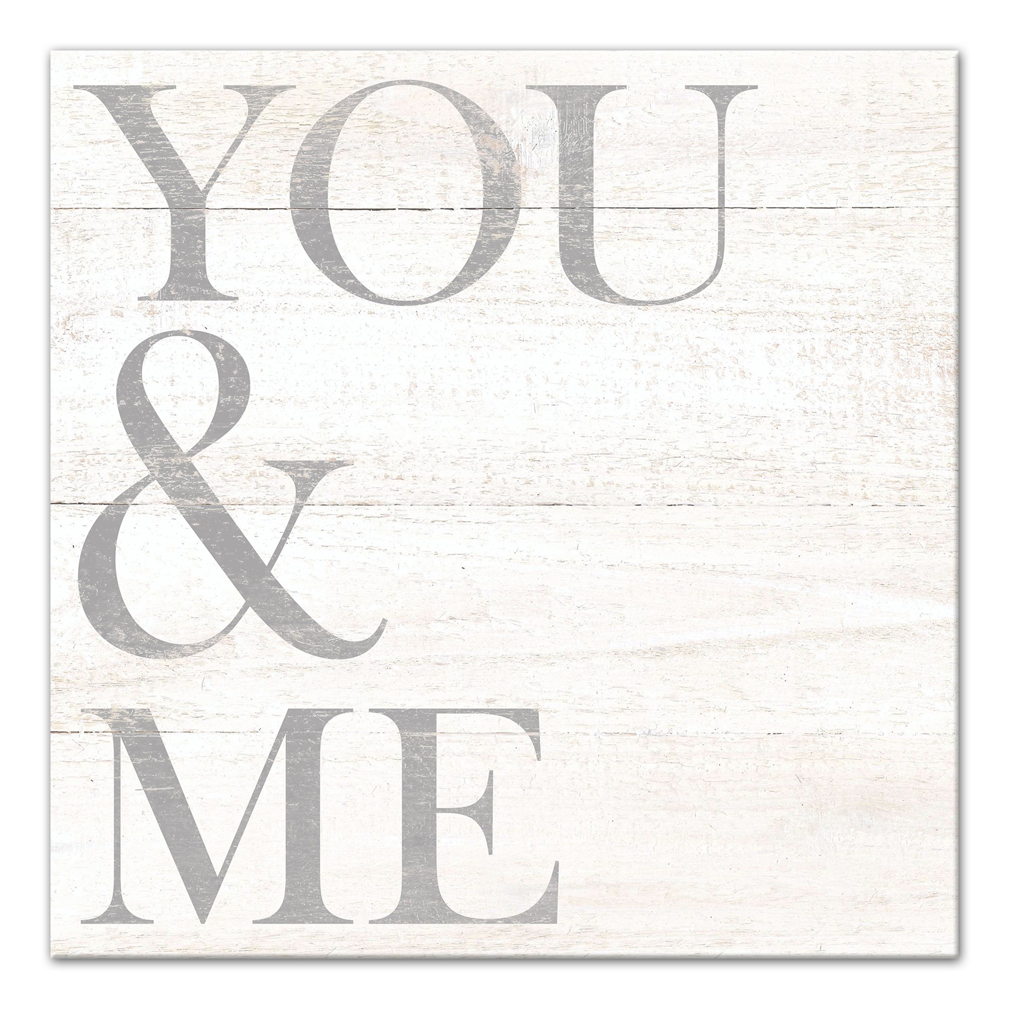 You & Me Canvas Wall Art