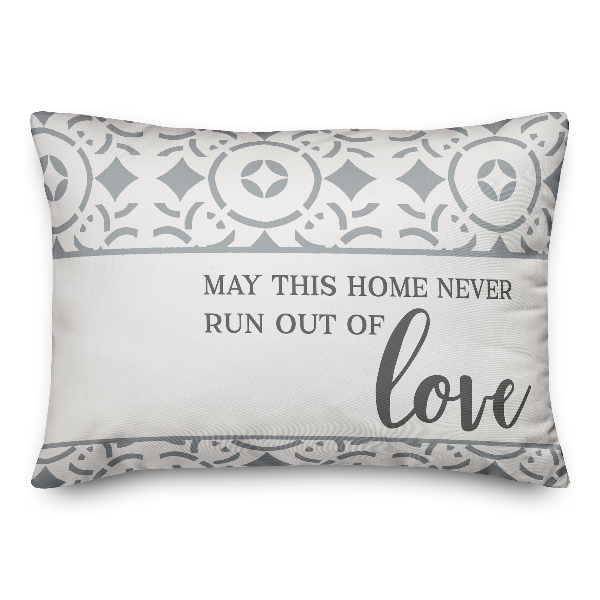 Never run out of love Pillow