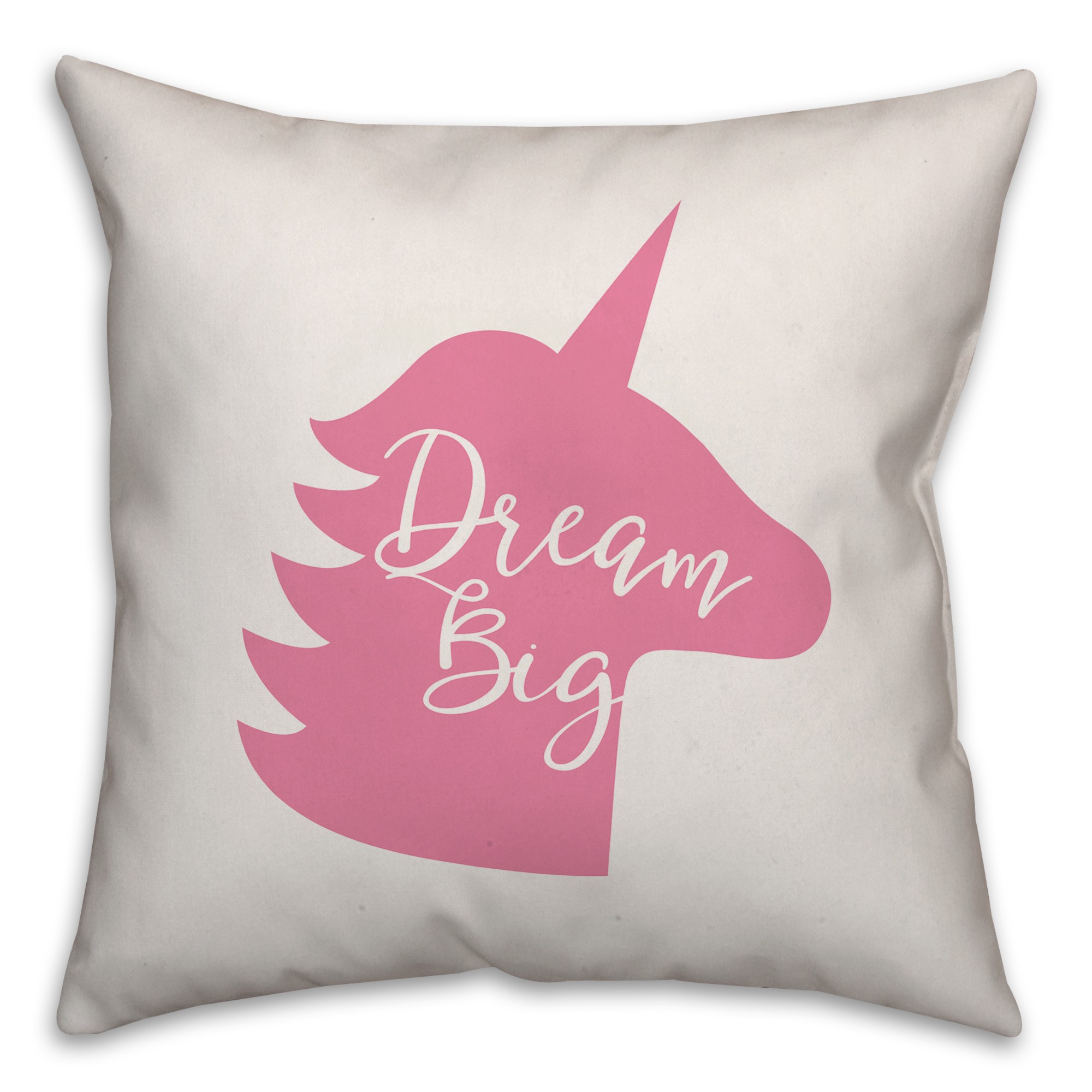 Dream Big Unicorn Pillow