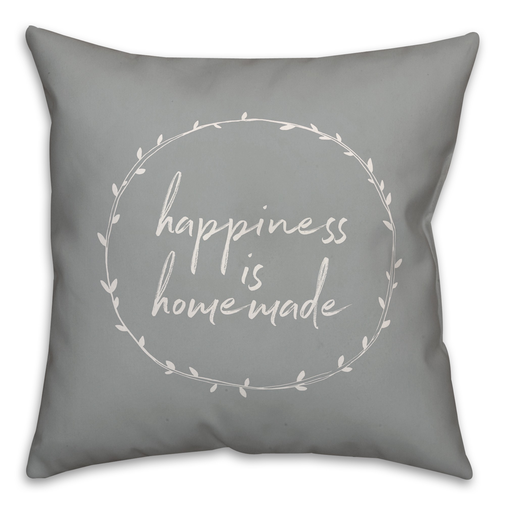 Happiness is Homemade Pillow