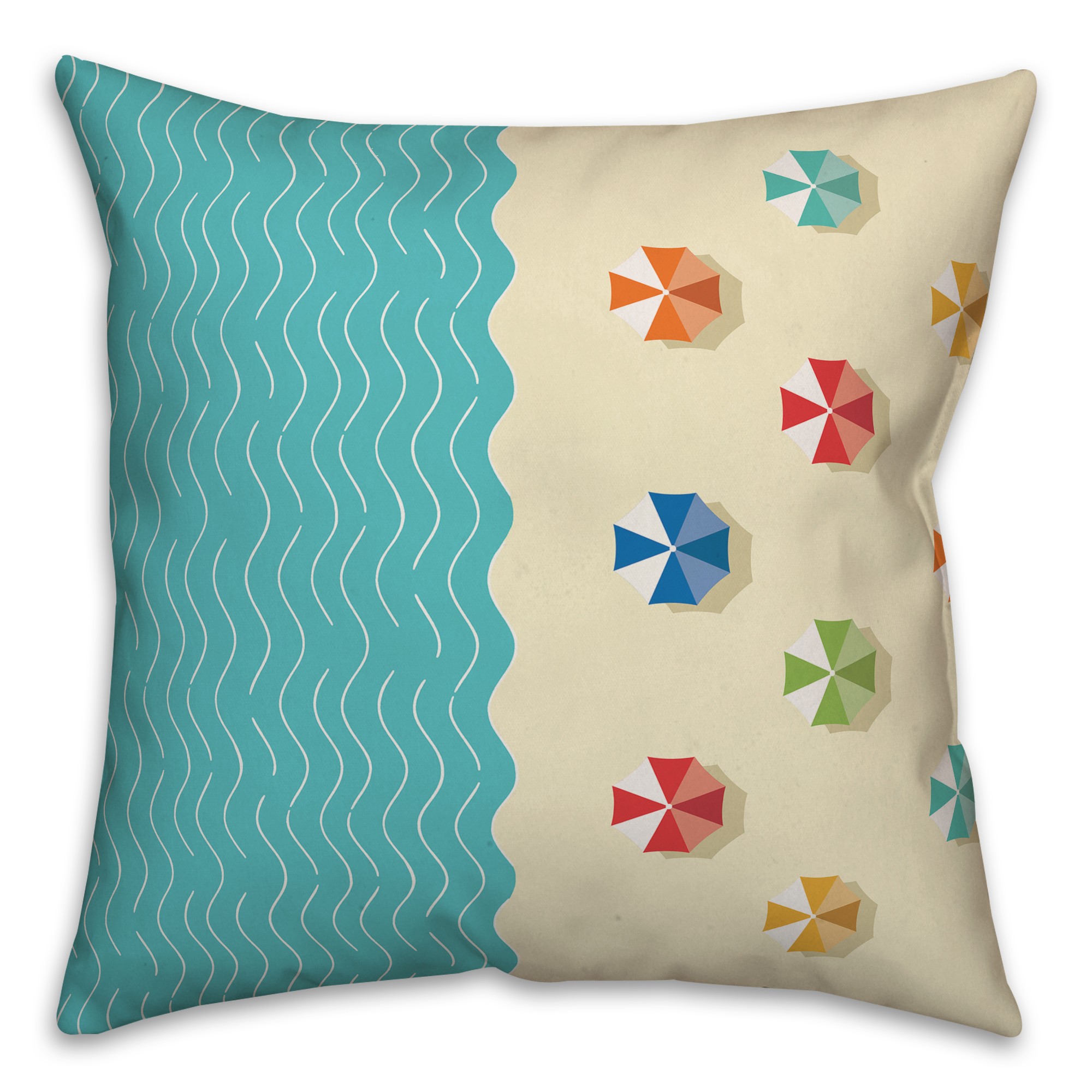 Beach View Pillow