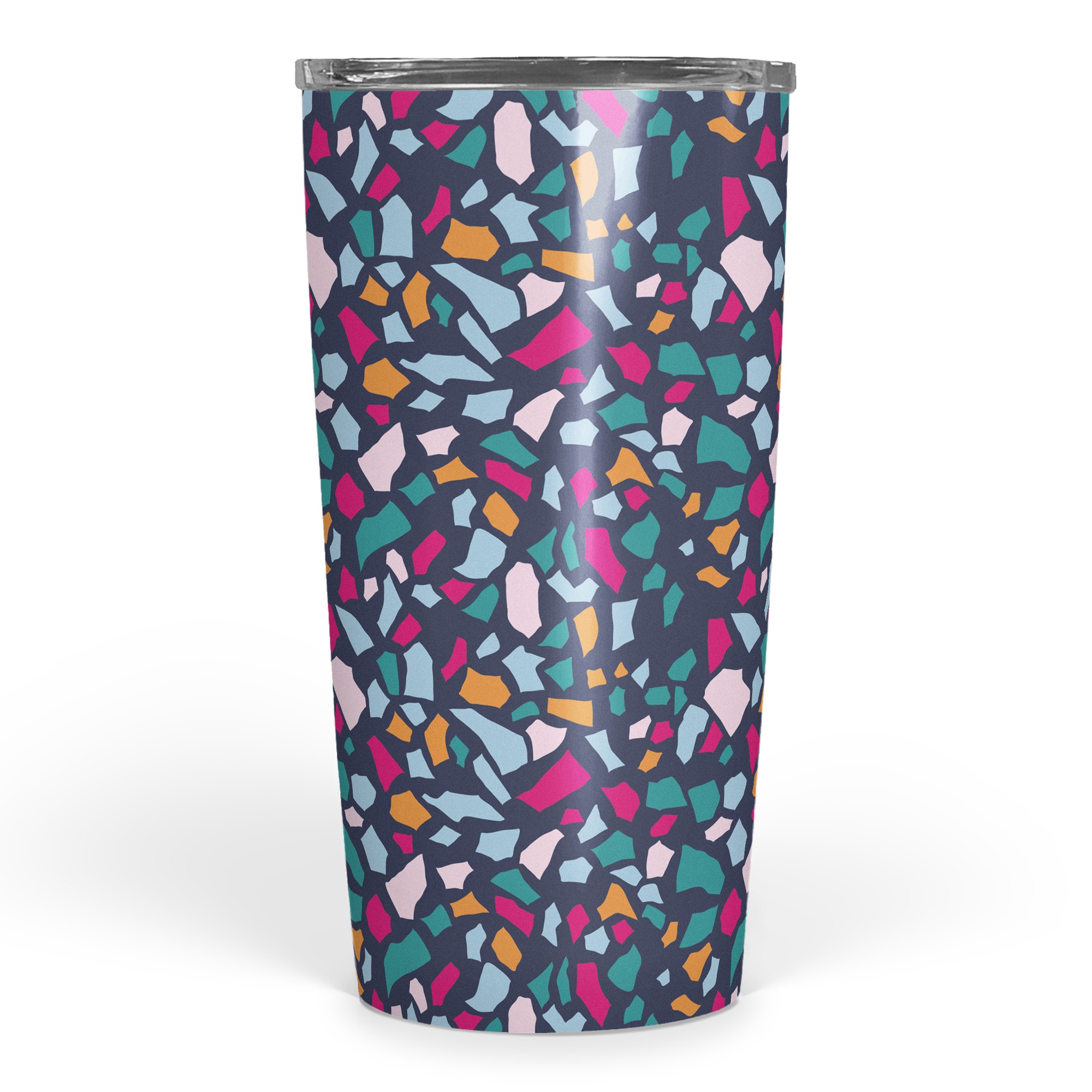 Designs Direct Creative Group Multi Color Terrazzo Pattern 20 oz Tumbler