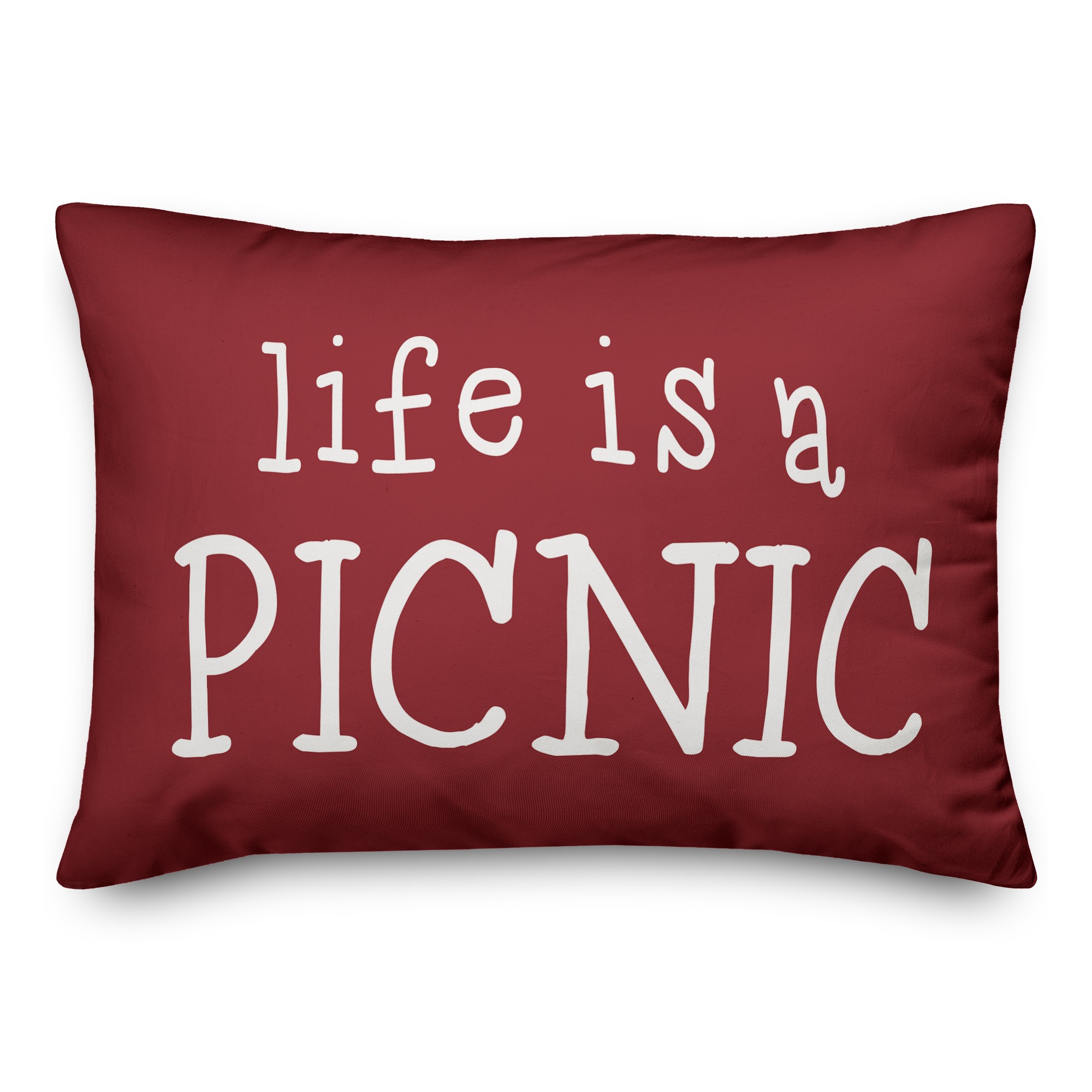 Life is a picnic 14x20 Indoor / Outdoor Pillow