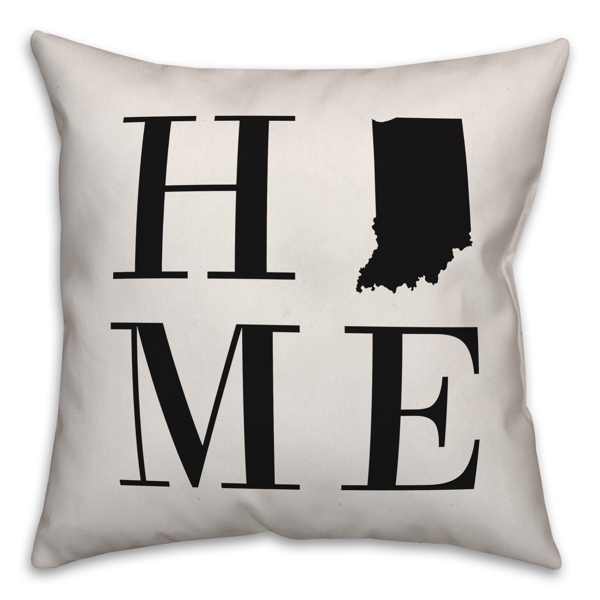 Home Indiana 18x18 Indoor / Outdoor Pillow