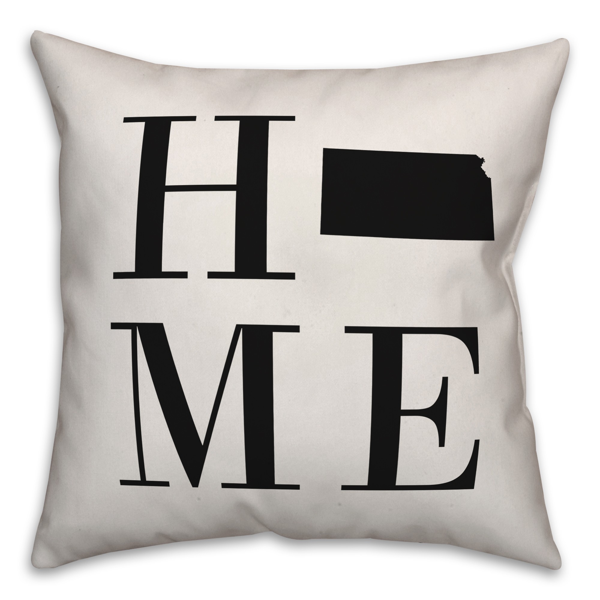 Home Kansas 18x18 Indoor / Outdoor Pillow