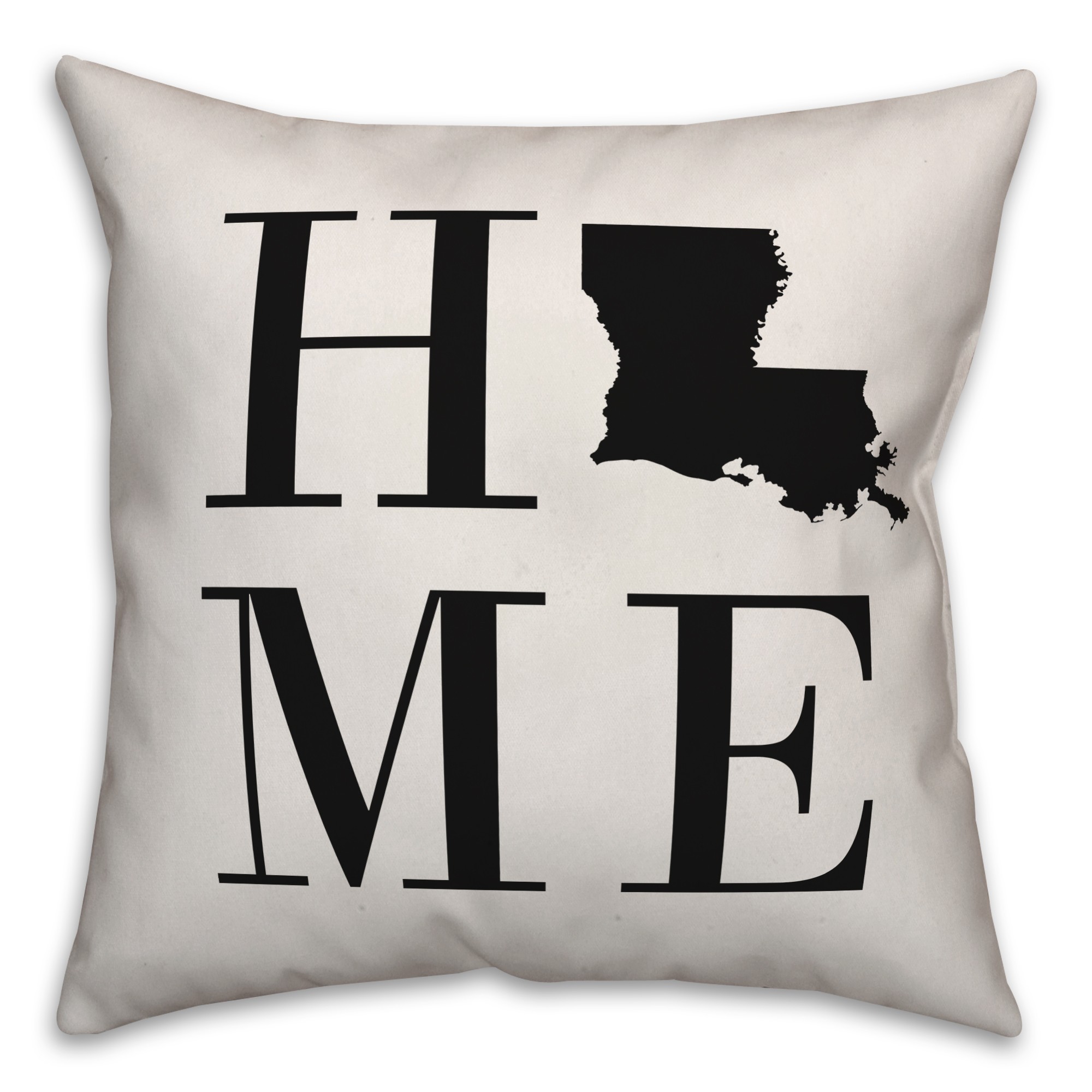 Home Louisiana 18x18 Indoor / Outdoor Pillow