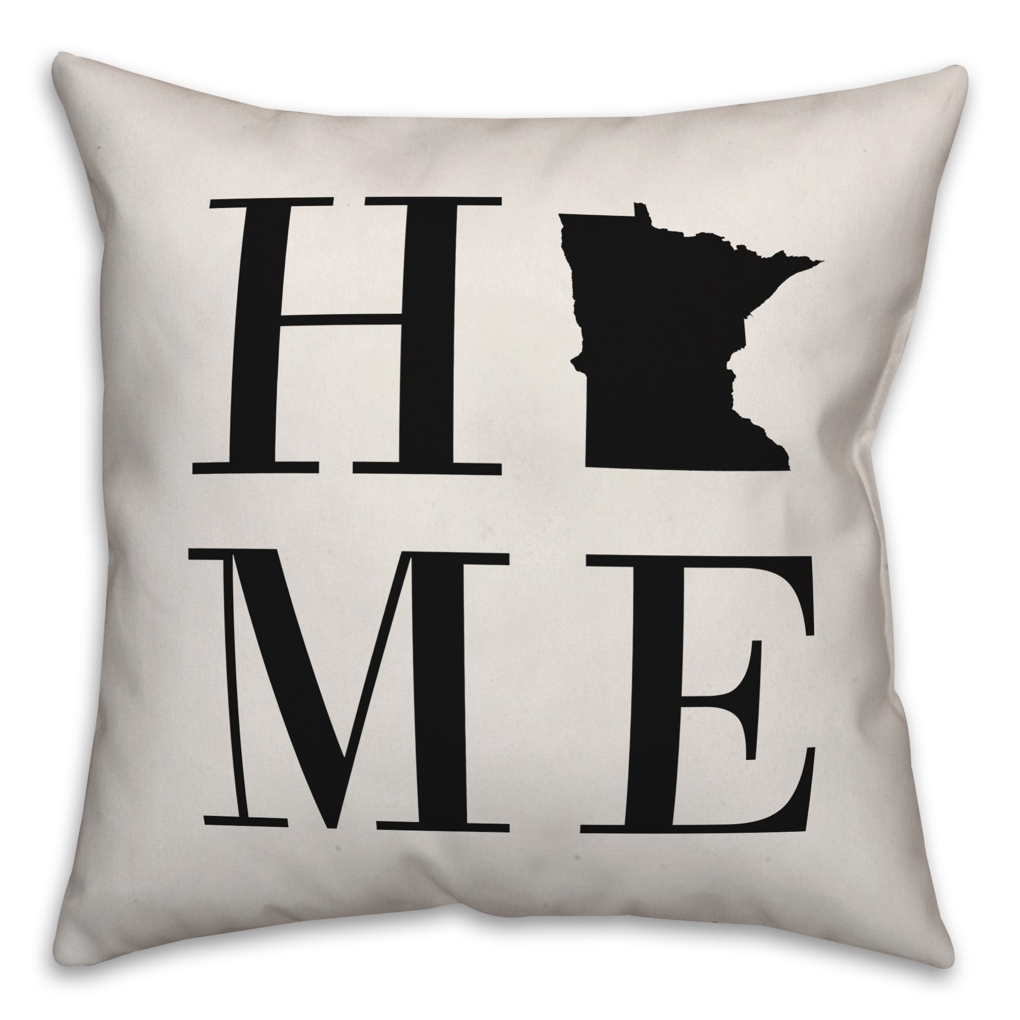 Home Minnesota 18x18 Indoor / Outdoor Pillow