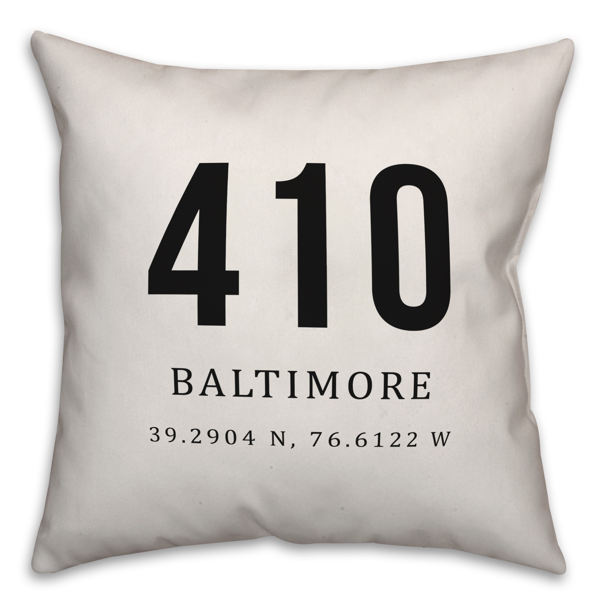 Baltimore Coordinates 18x18 Indoor / Outdoor Pillow