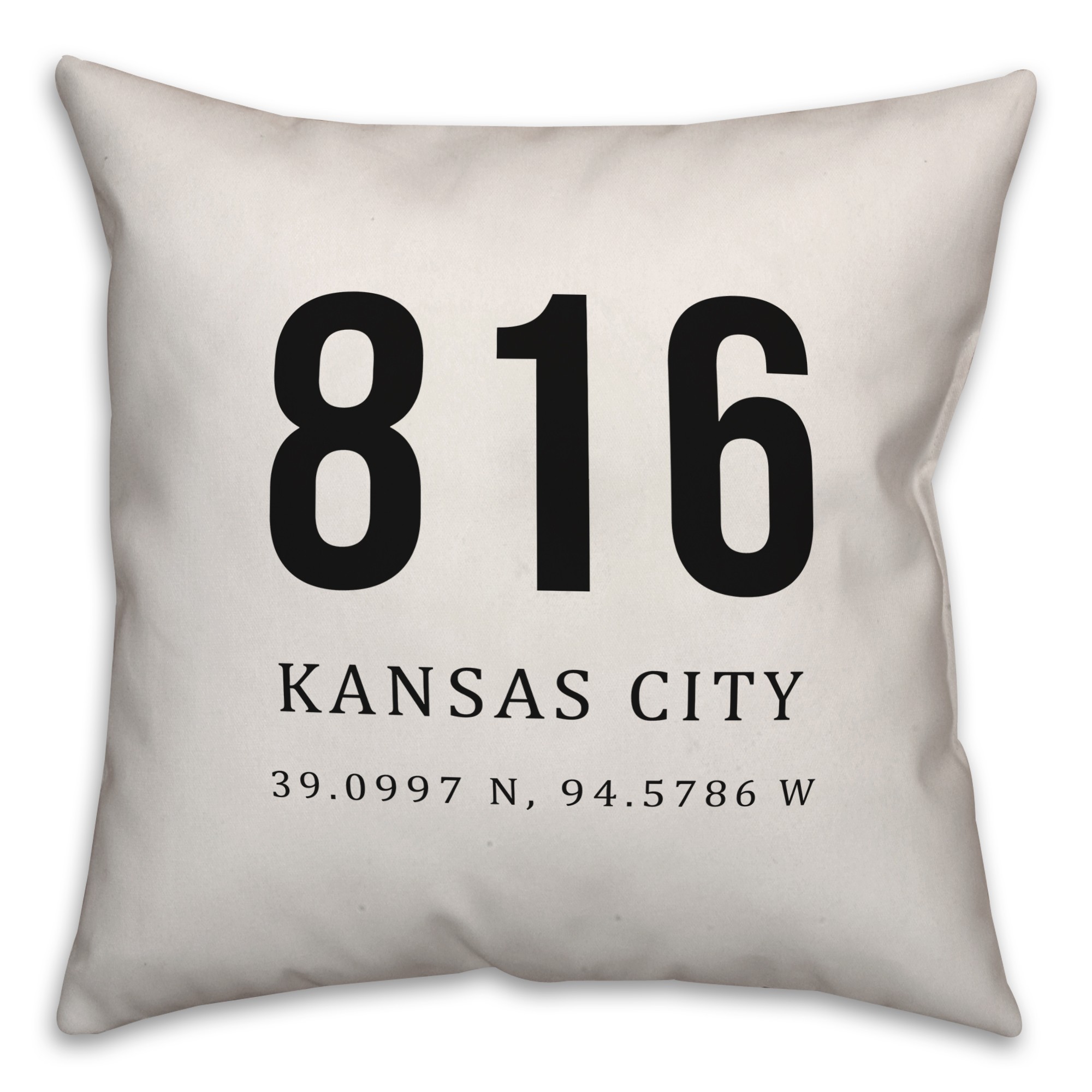 Kansas City Coordinates 18x18 Indoor / Outdoor Pillow