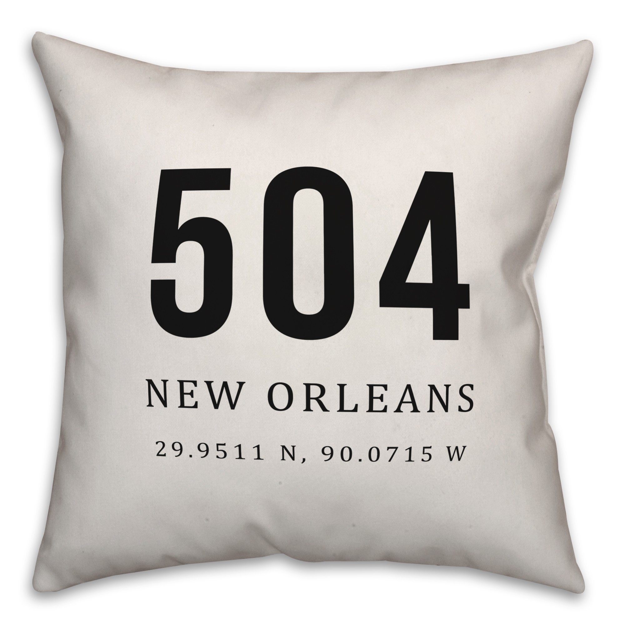 New Orleans Coordinates 18x18 Indoor / Outdoor Pillow