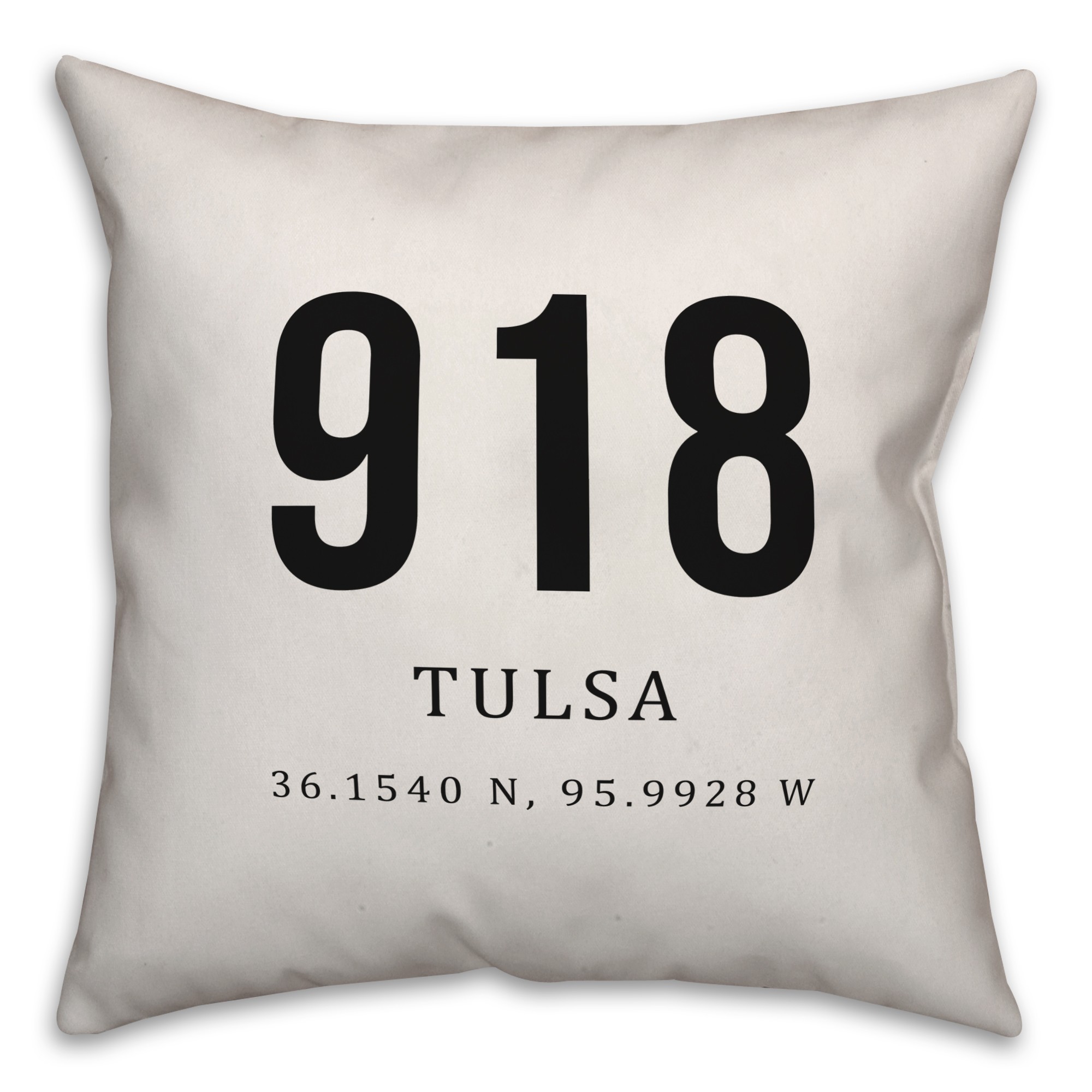 Tulsa Coordinates 18x18 Indoor / Outdoor Pillow