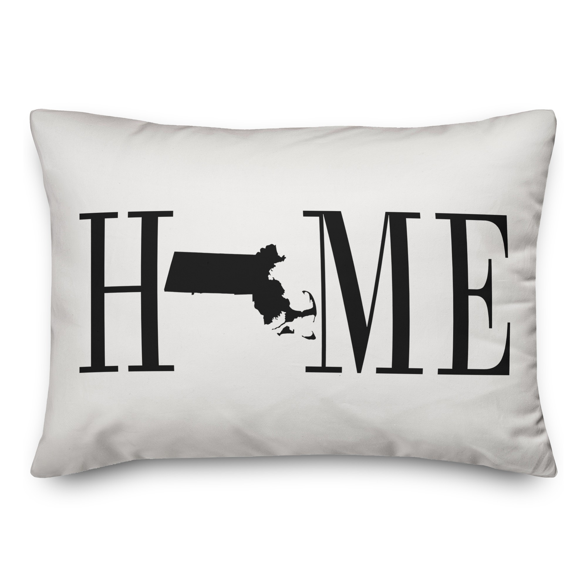 Home Massachusetts 14x20 Indoor / Outdoor Pillow