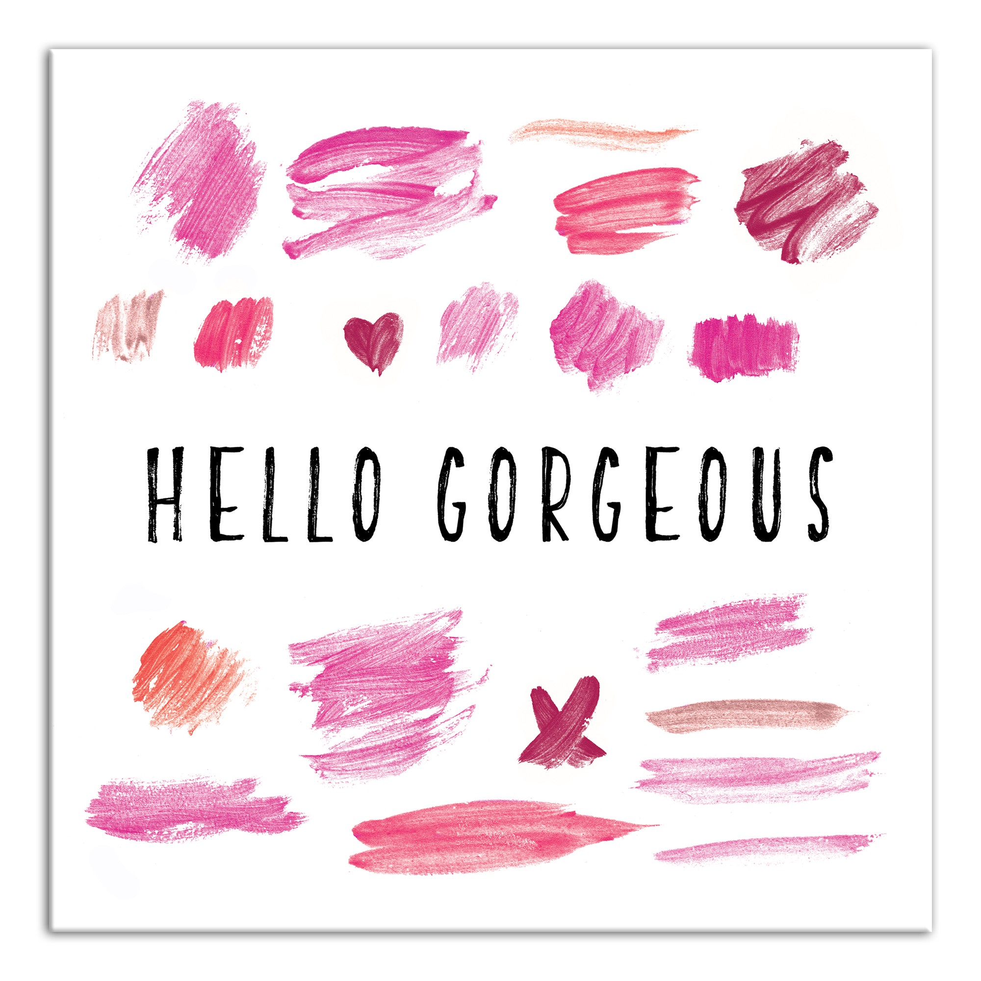 Hello Gorgeous 16x16 Canvas Wall Art