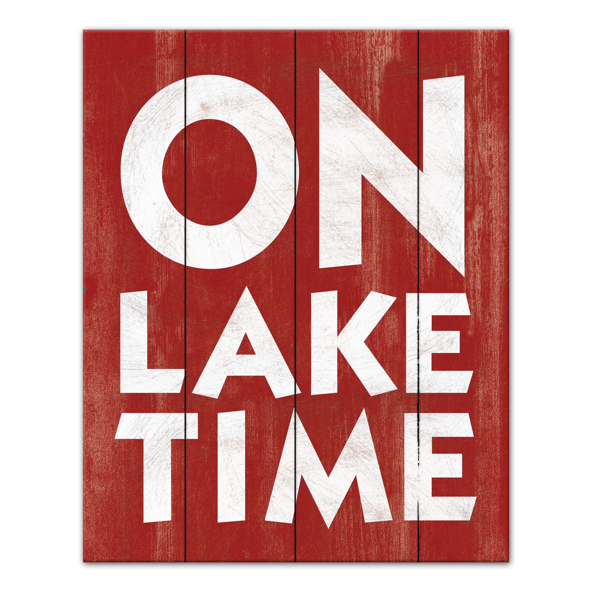 On Lake Time 16x20 Canvas Wall Art