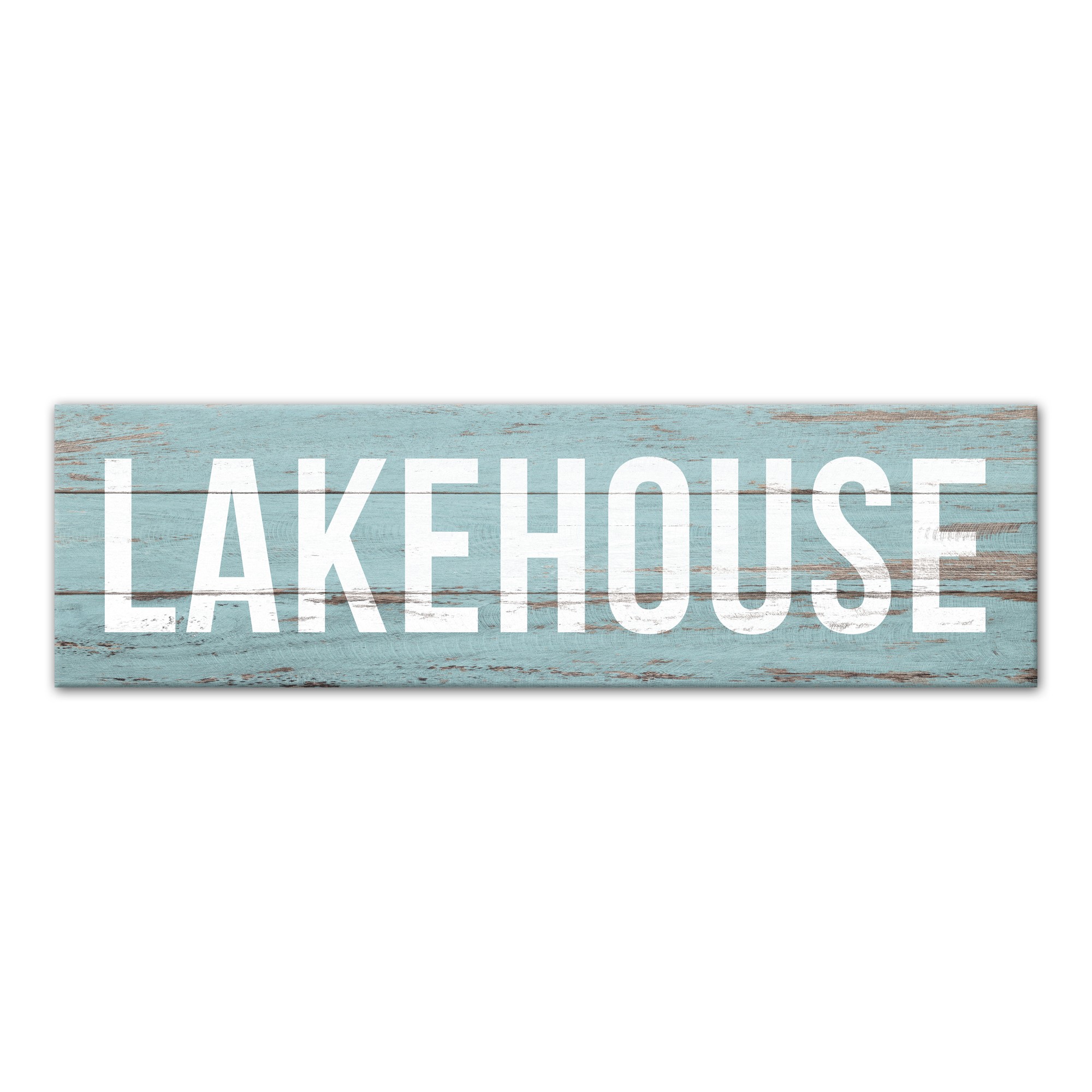 Lakehouse 12x36 Canvas Wall Art