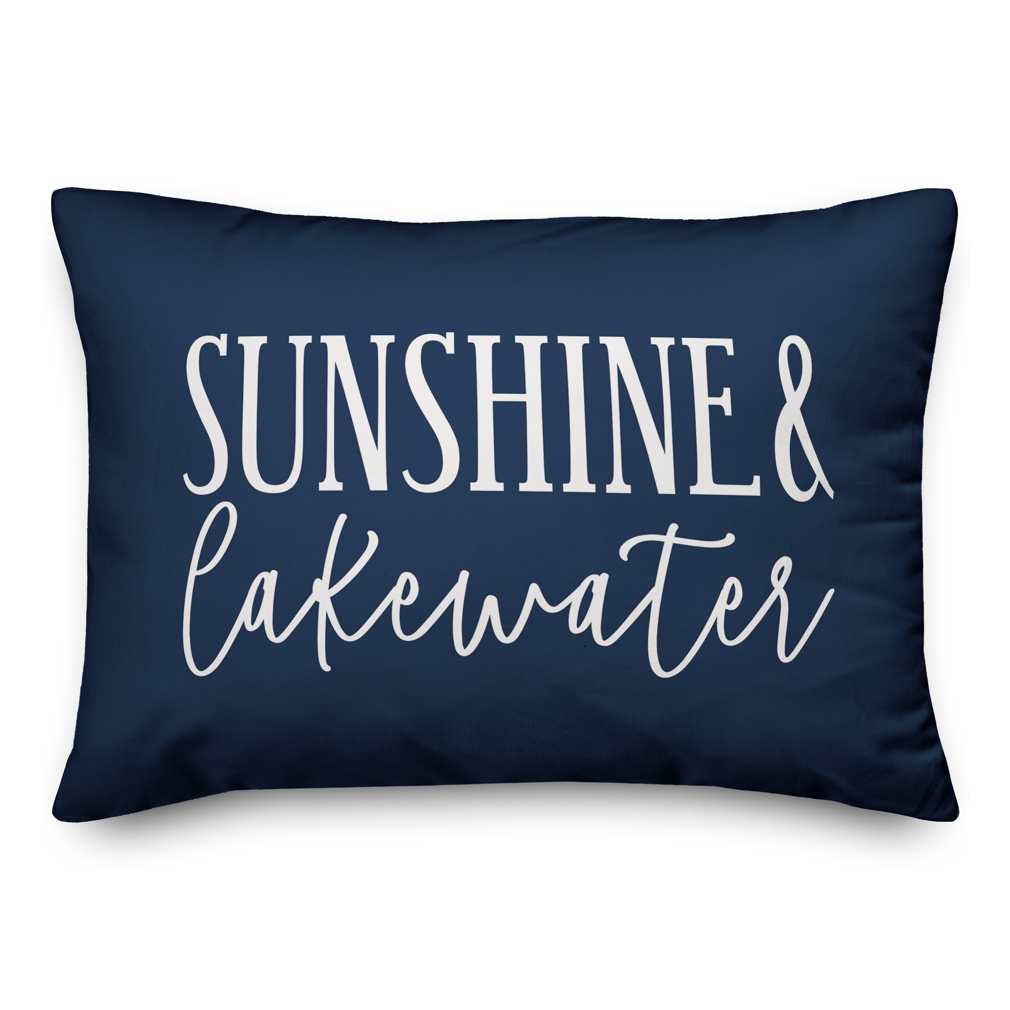 Sunshine & Lakewater 14x20 Indoor / Outdoor Pillow