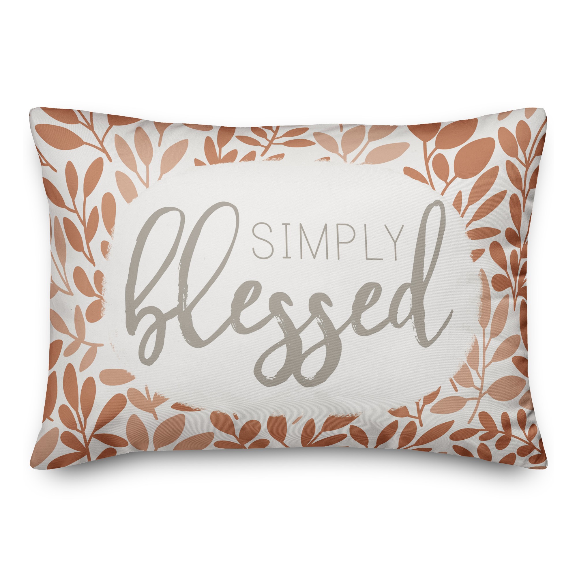 Simply Blessed 14x20 Spun Poly Pillow
