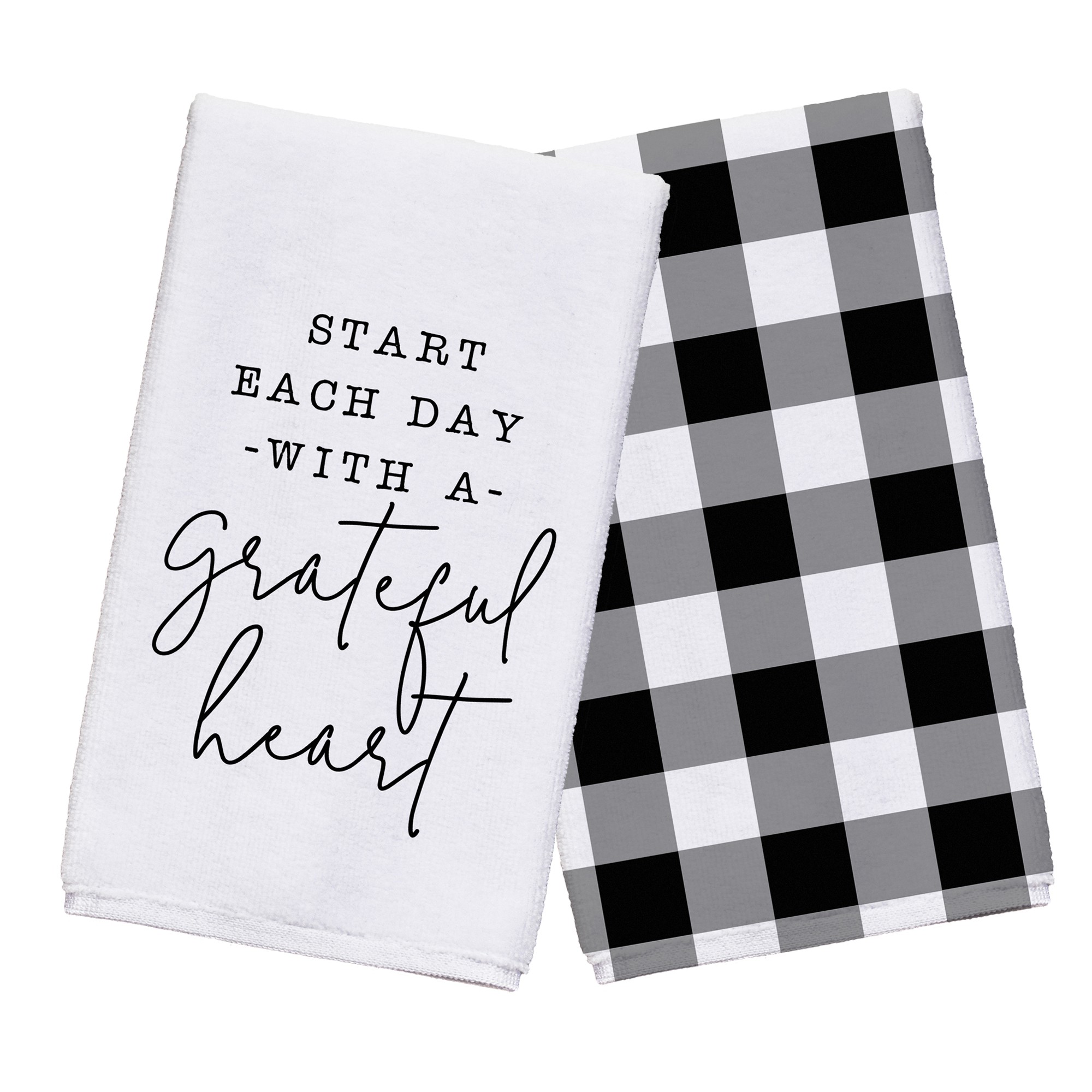 Start Each Day With A Grateful Heart  Textiles