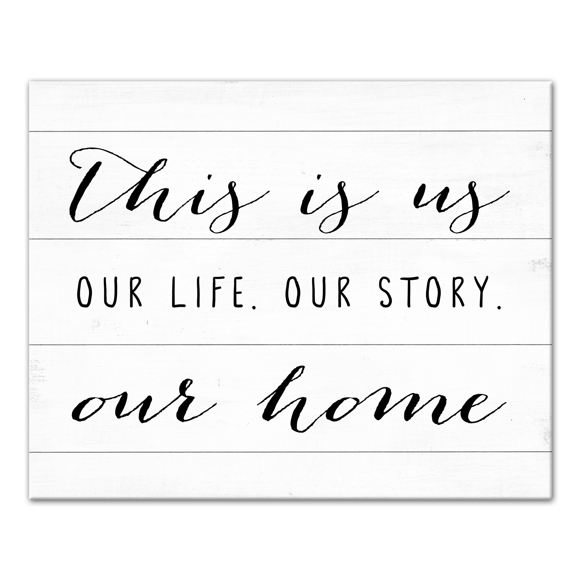 This is Us 16x20 Canvas Wall Art