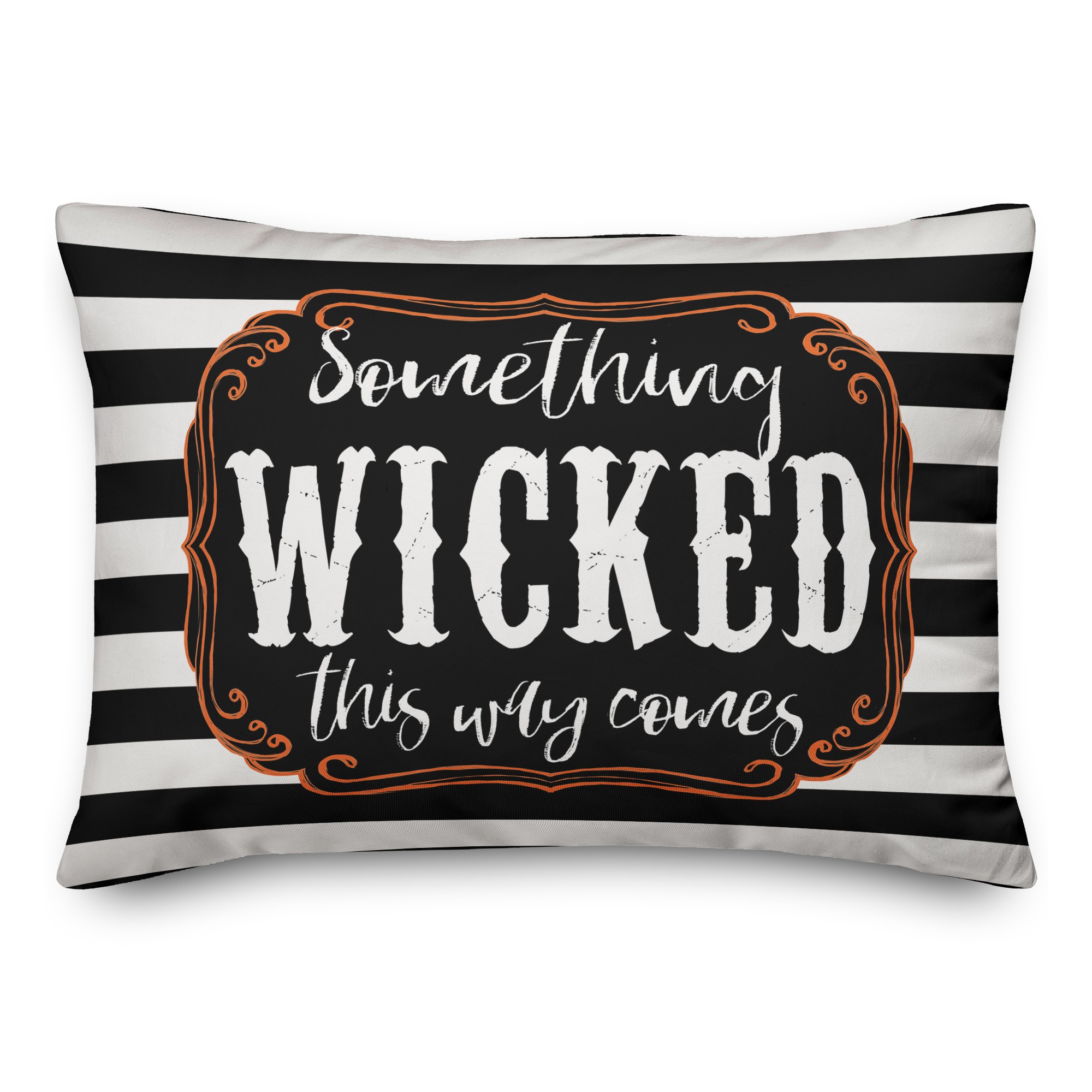 Something Wicked this Way Comes 14x20 Spun Poly Pillow