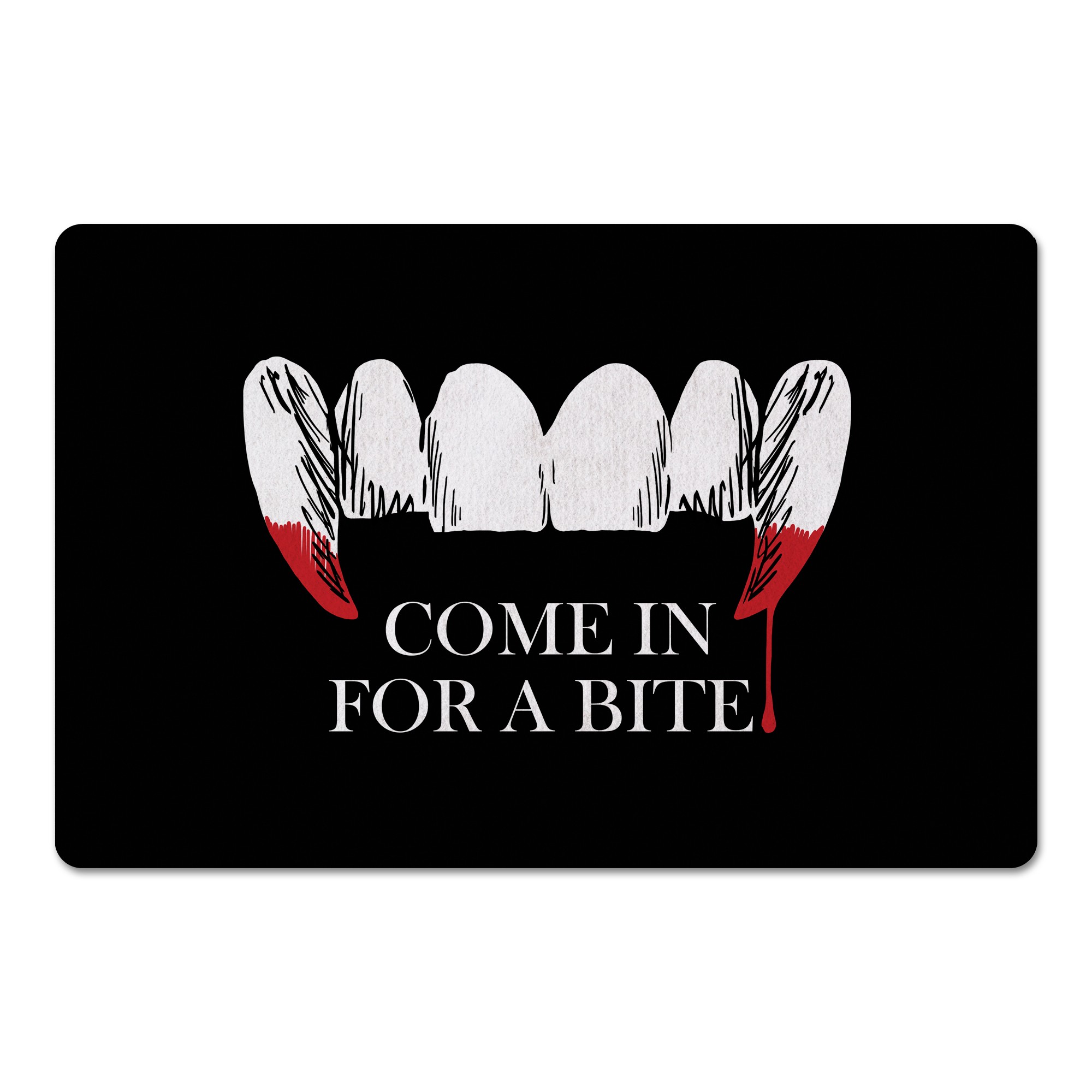 Come in for a Bite 27x18 Floor Mat