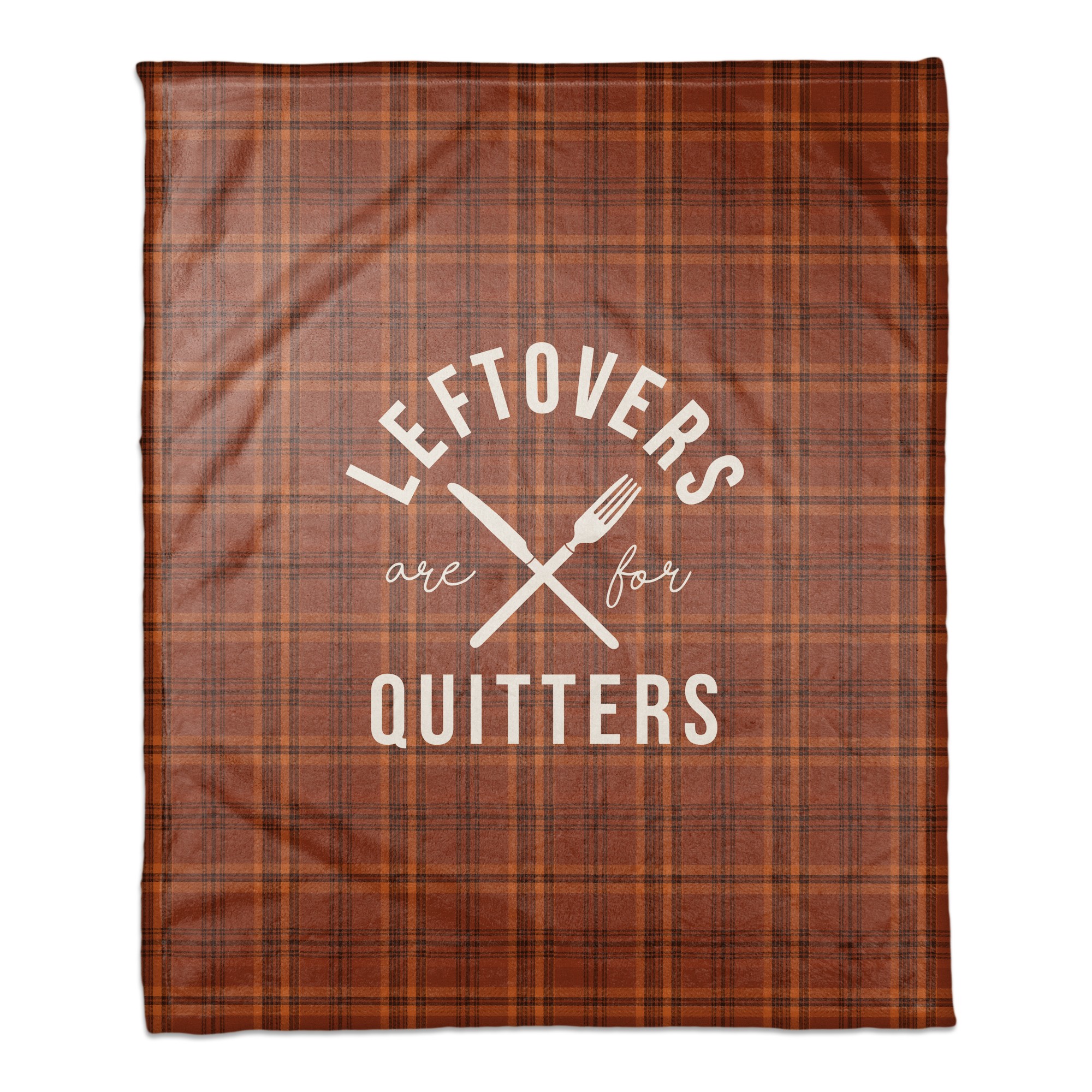 Leftovers are for Quitters 50x60 Coral Fleece Blanket