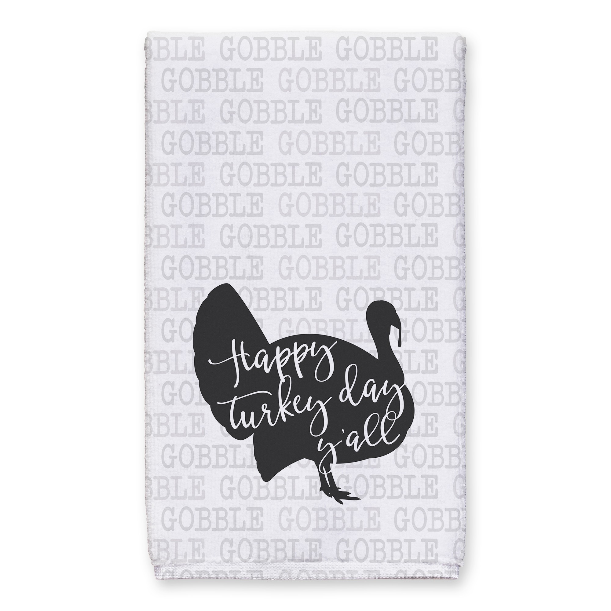 Happy Turkey Day Y'All 16x25 Towel