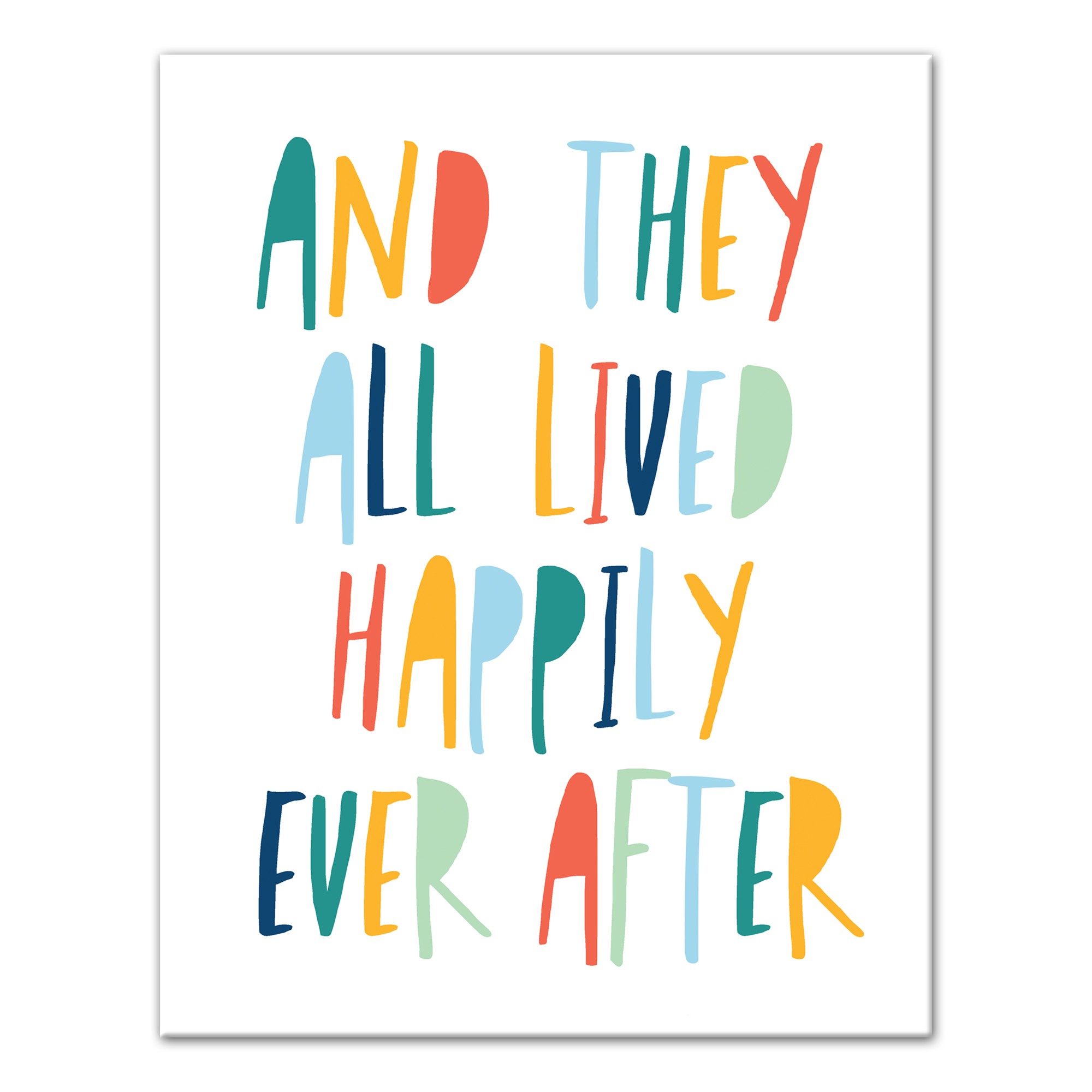Happily Ever After 11x14 Canvas Wall Art