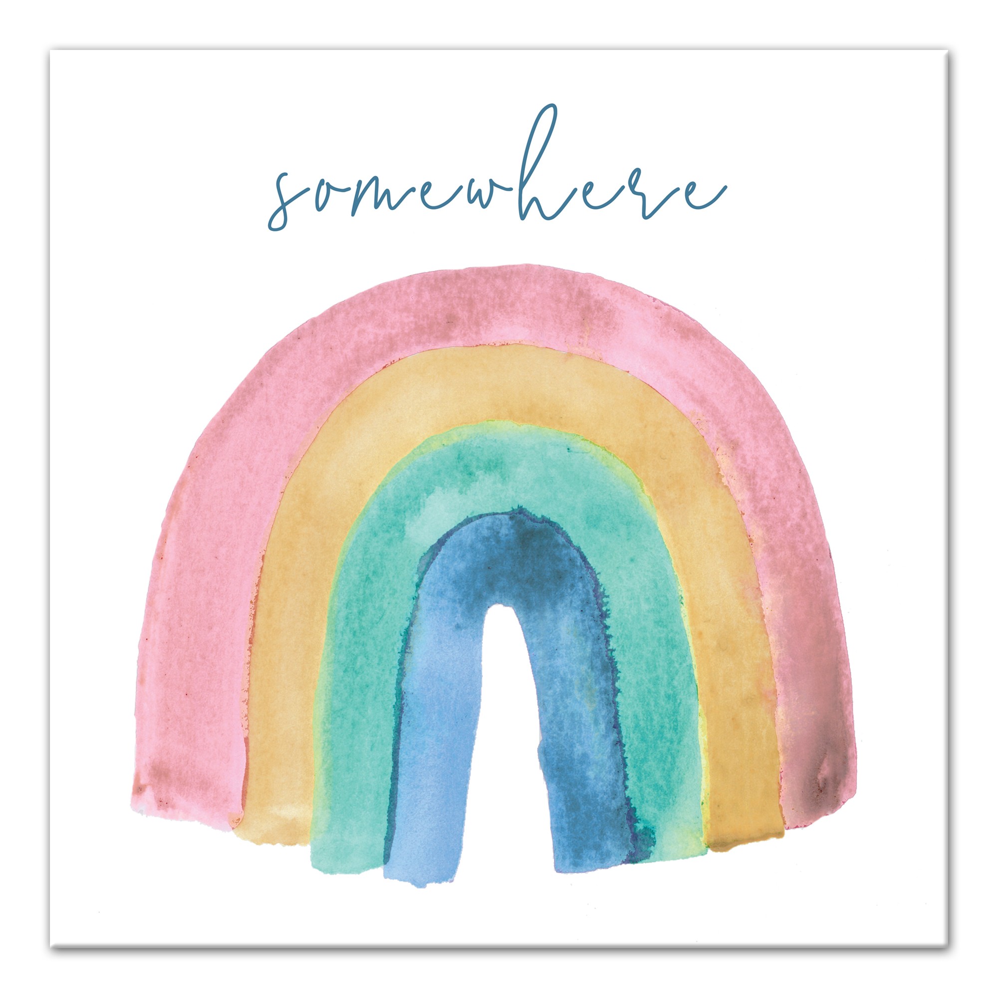 Somewhere 16x16 Canvas Wall Art