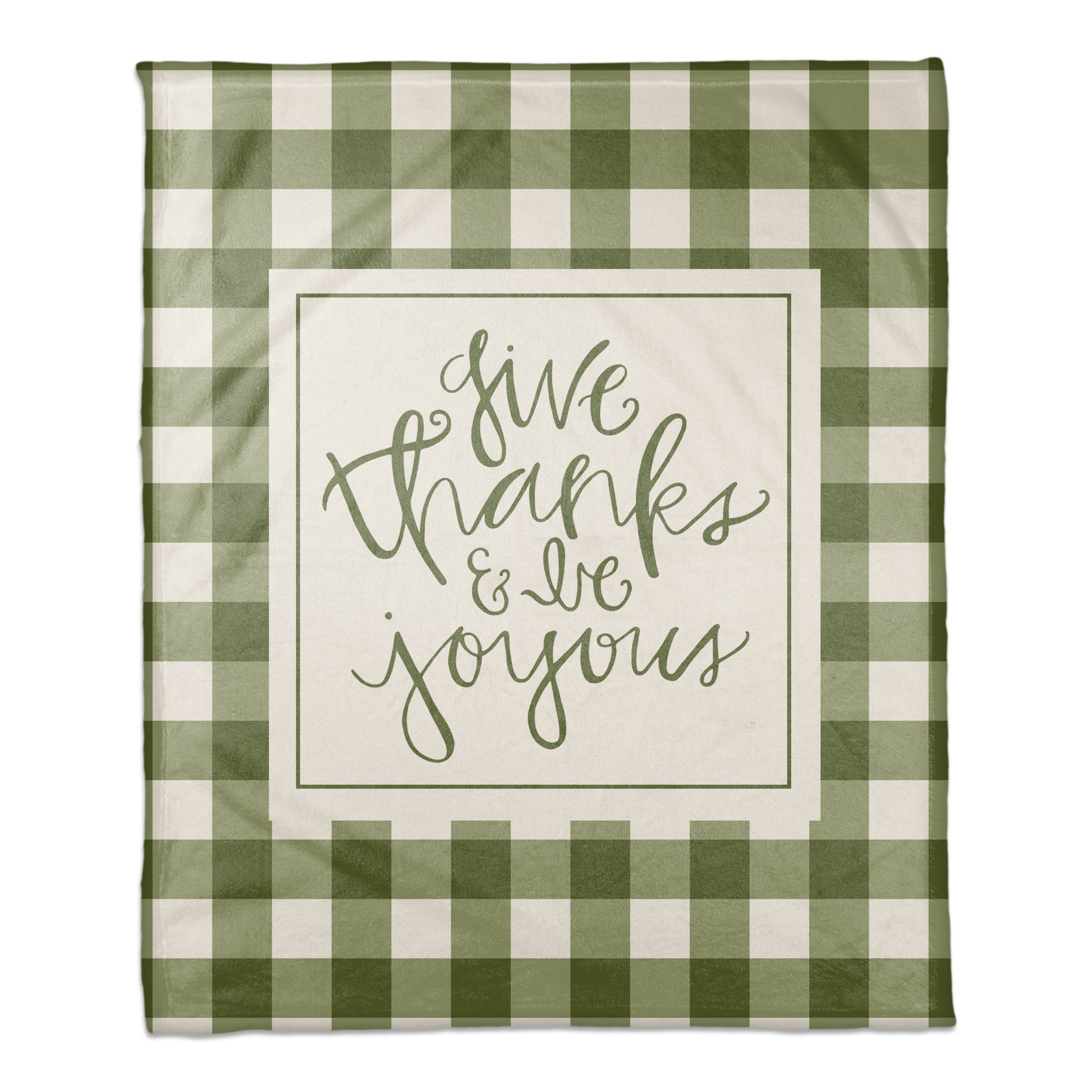 Give Thanks and Be Joyous 50x60 Coral Fleece Blanket
