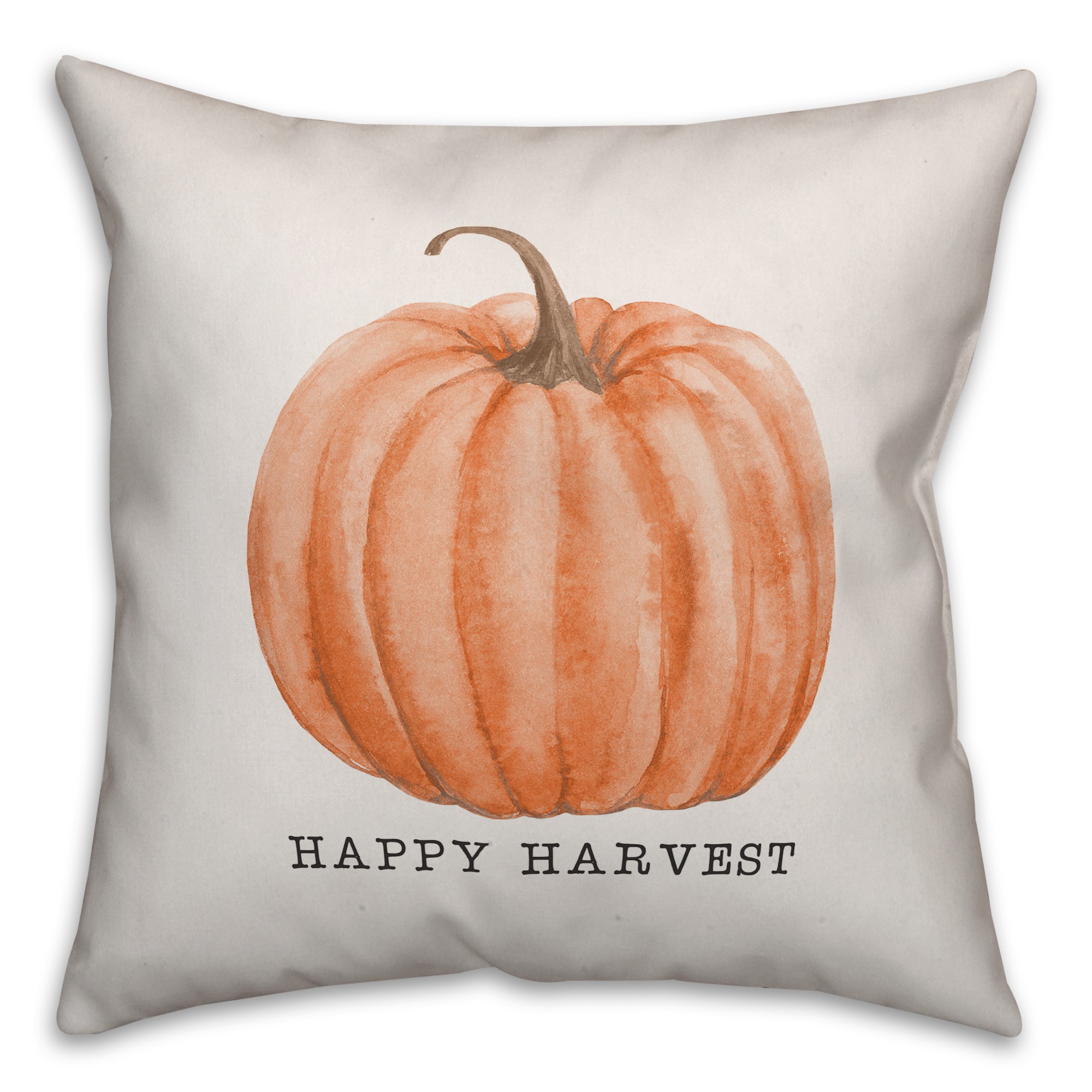 Happy Harvest 18x18 Spun Poly Pillow