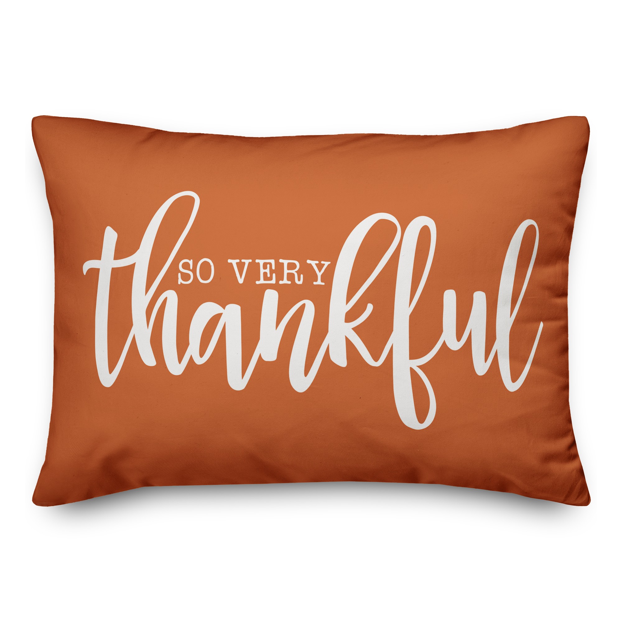So Very Thankful 14x20 Spun Poly Pillow