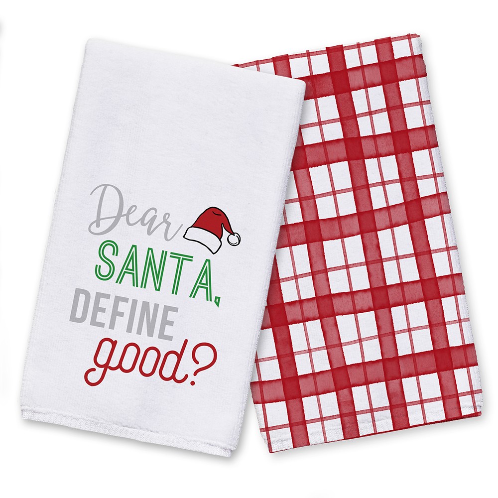Dear Santa, Define Good Textiles Collection