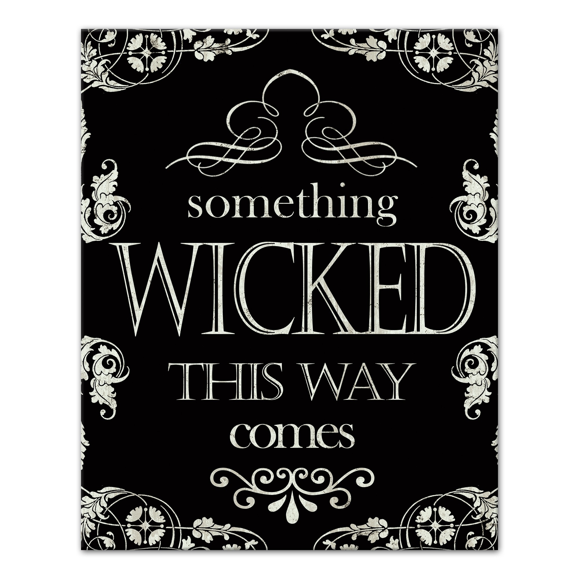 Something Wicked 16x20 Canvas Wall Art