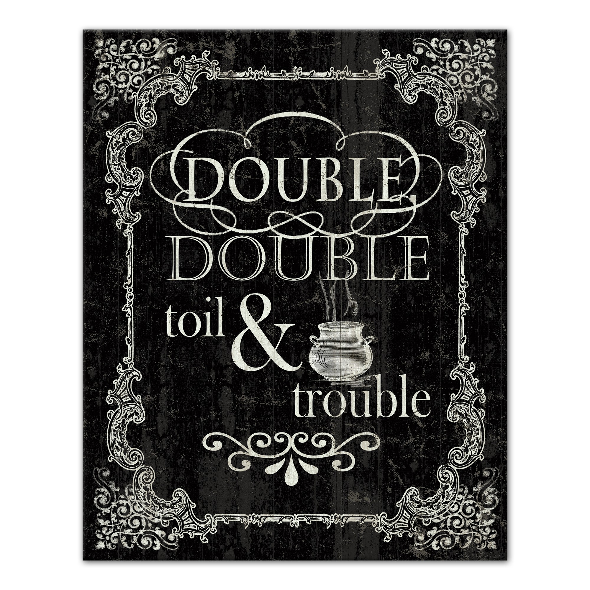Toil Trouble 16x20 Canvas Wall Art