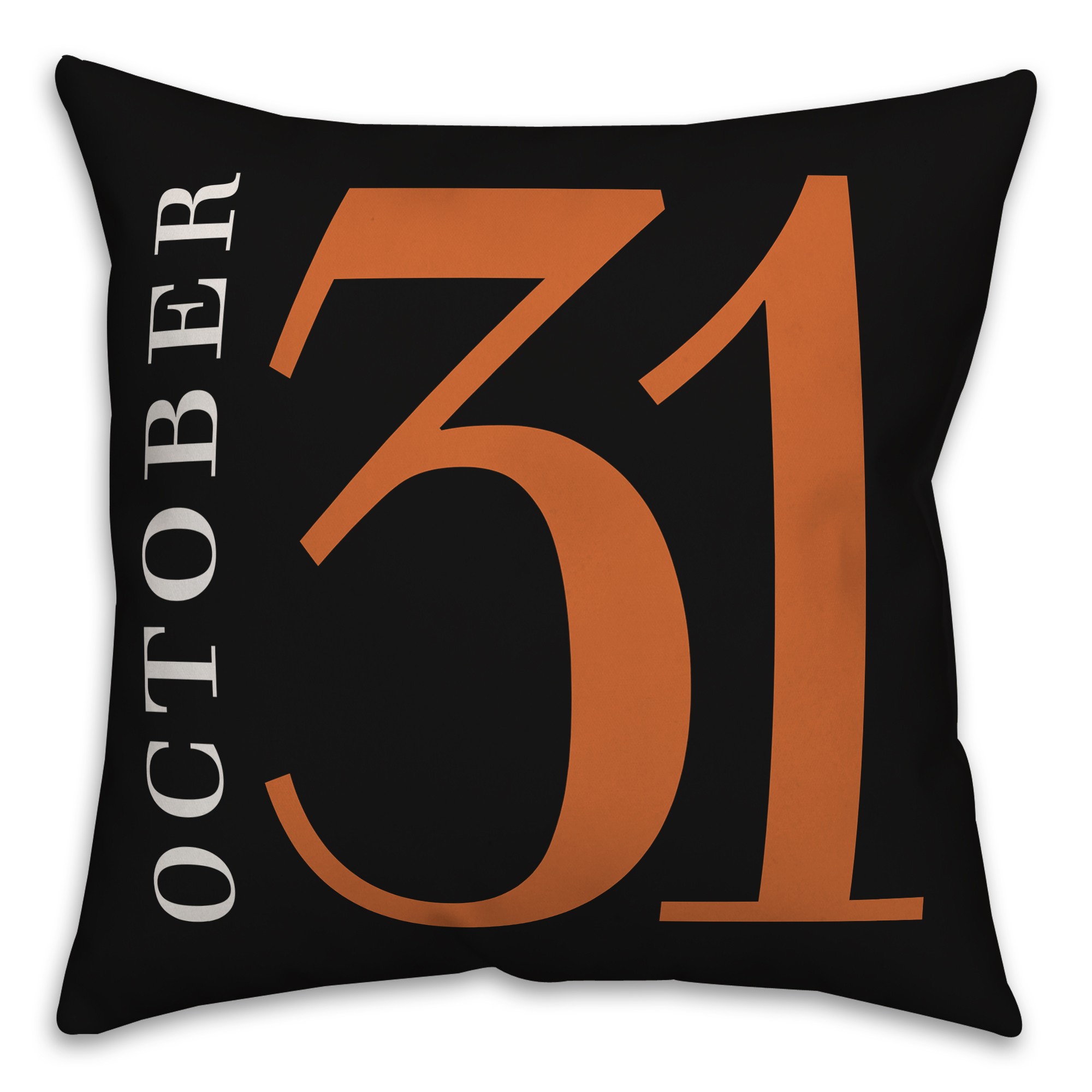 October Thirty First 18x18 Spun Poly Pillow