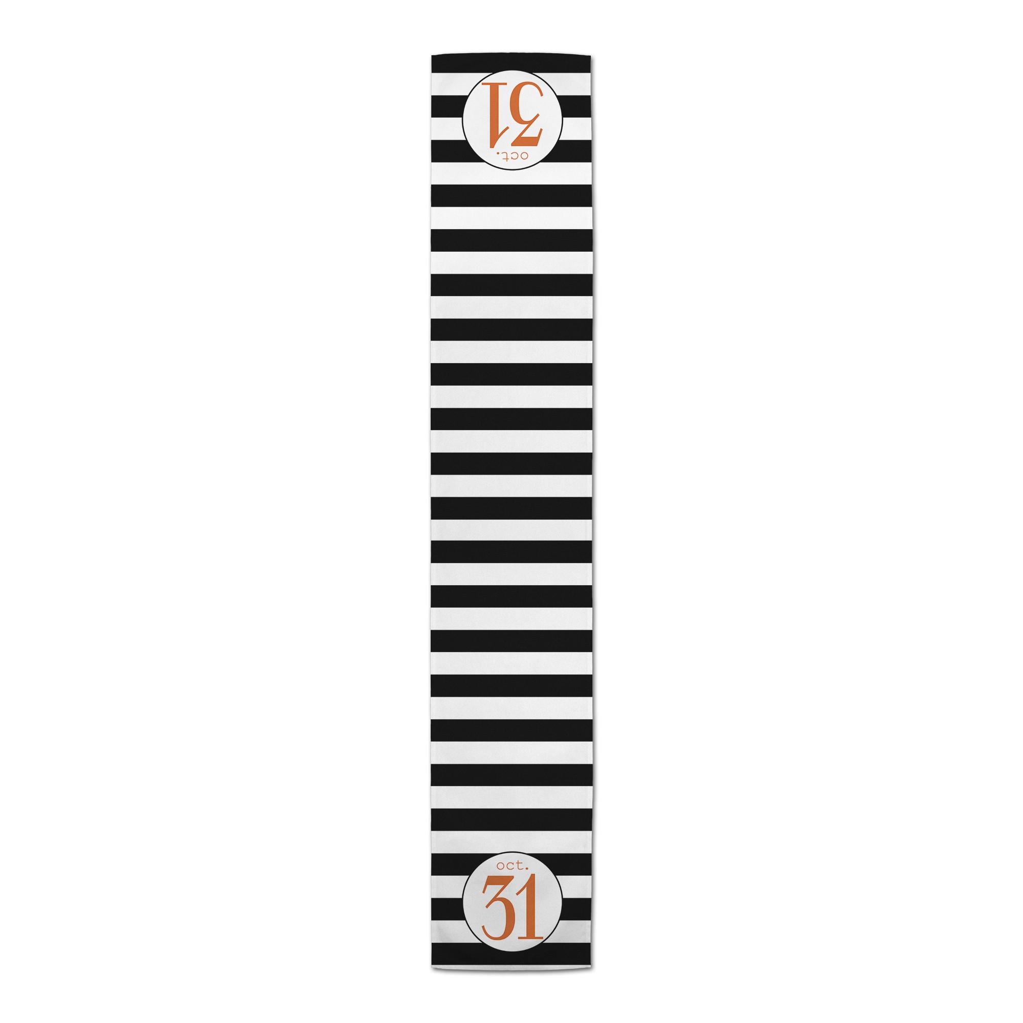 October Thirty First 16x90 Poly Twill Table Runner