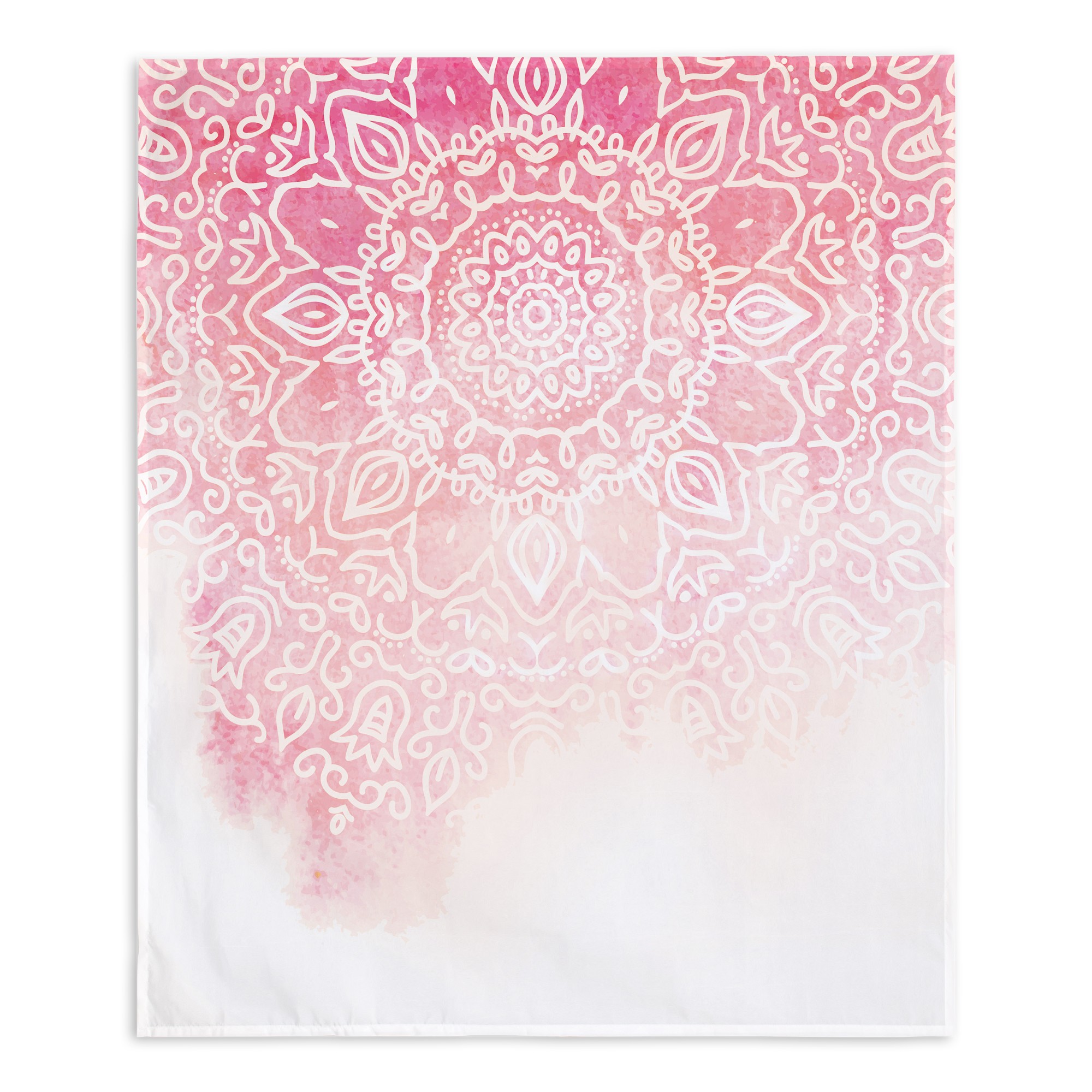 Pink Mandala 50x60 Tapestry