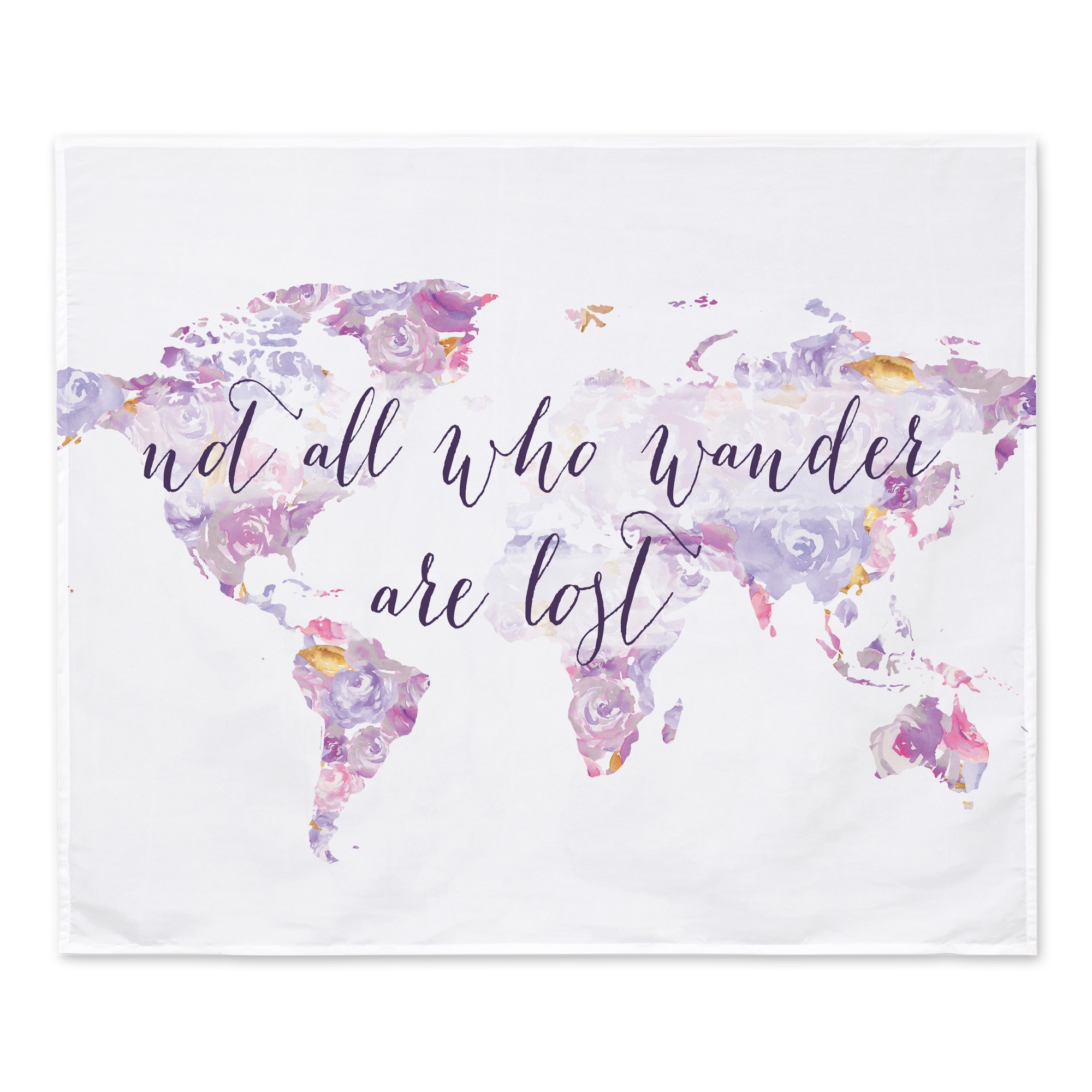 Not all who wander are lost 50x60 Tapestry