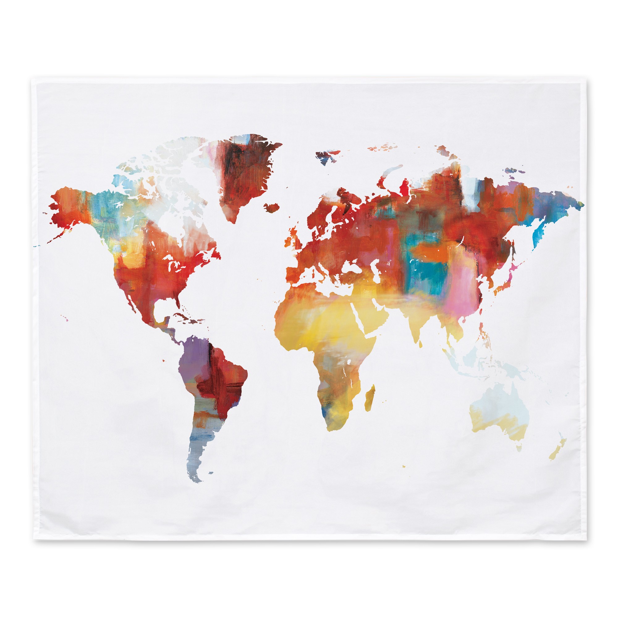 Abstract Map 50x60 Tapestry