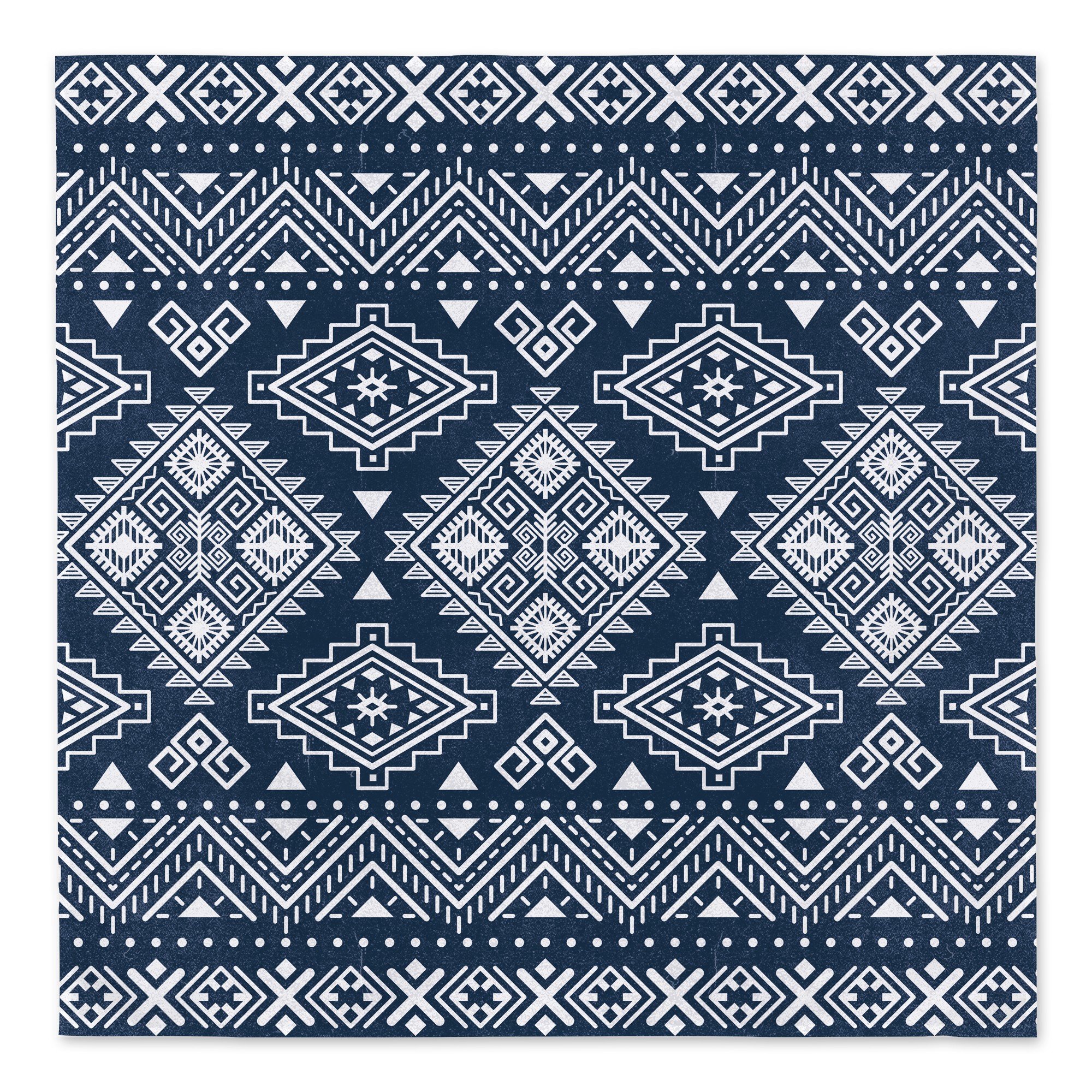 Blue Tribal 57x57 Tapestry