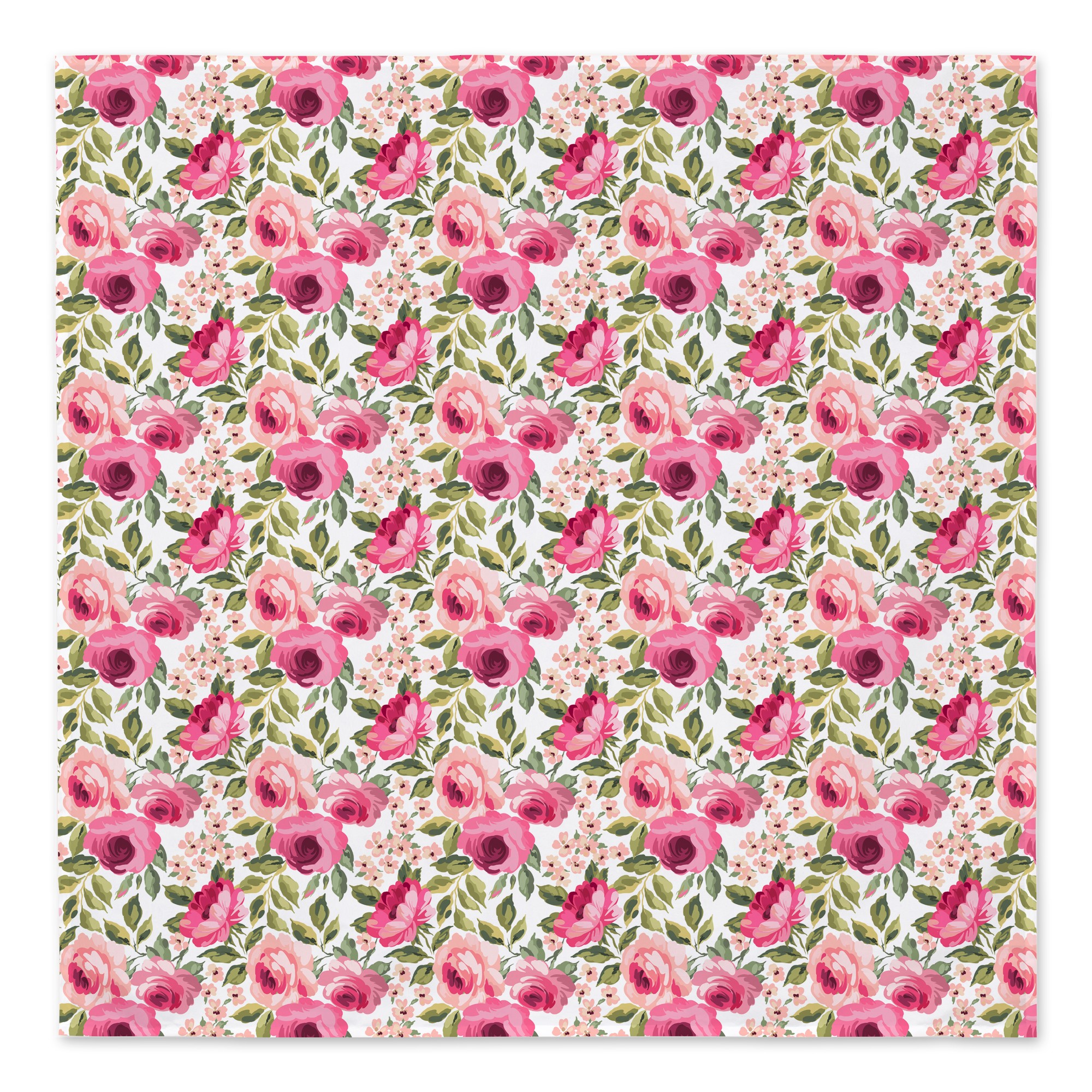 Floral Pattern 57x57 Tapestry