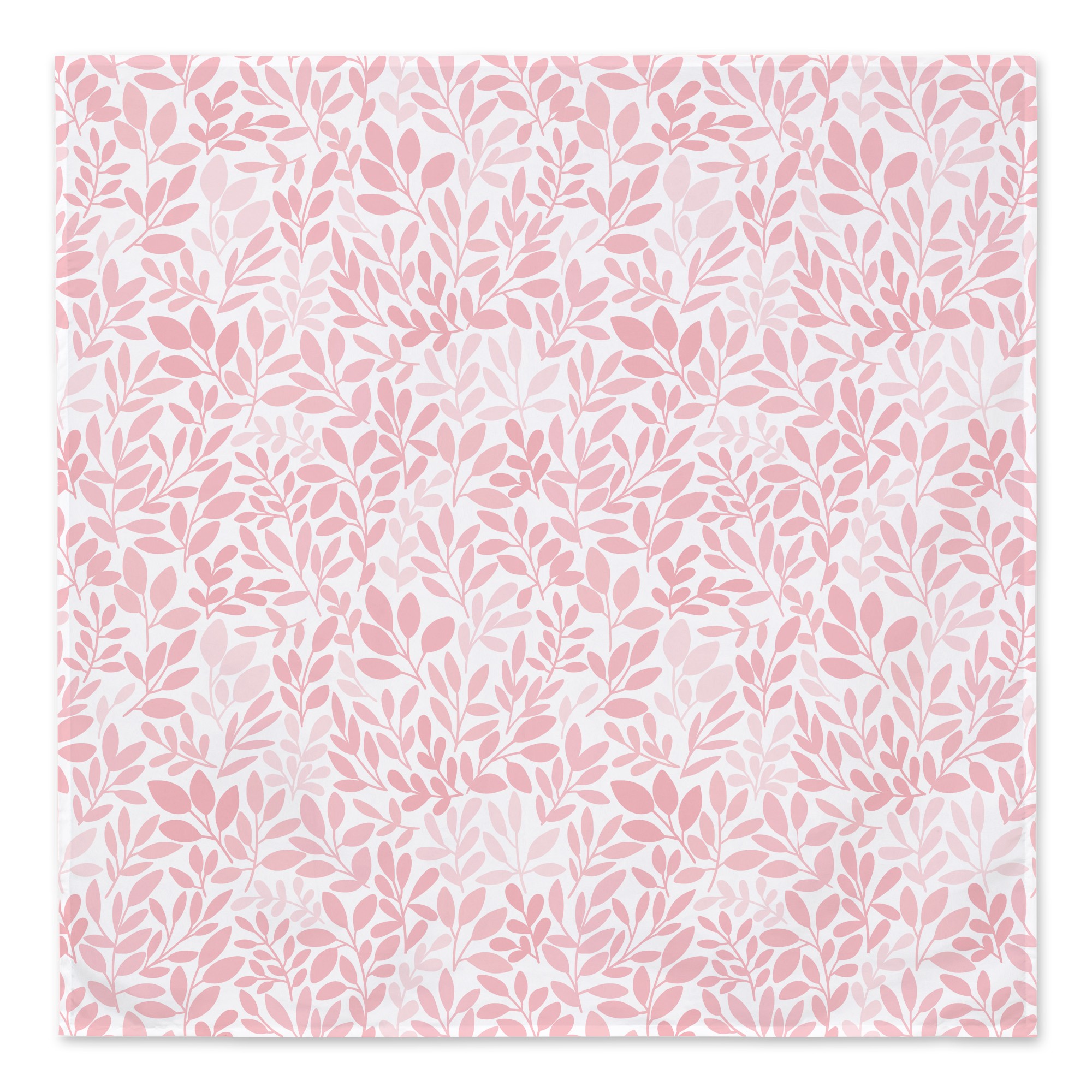 Pink Leaves 57x57 Tapestry
